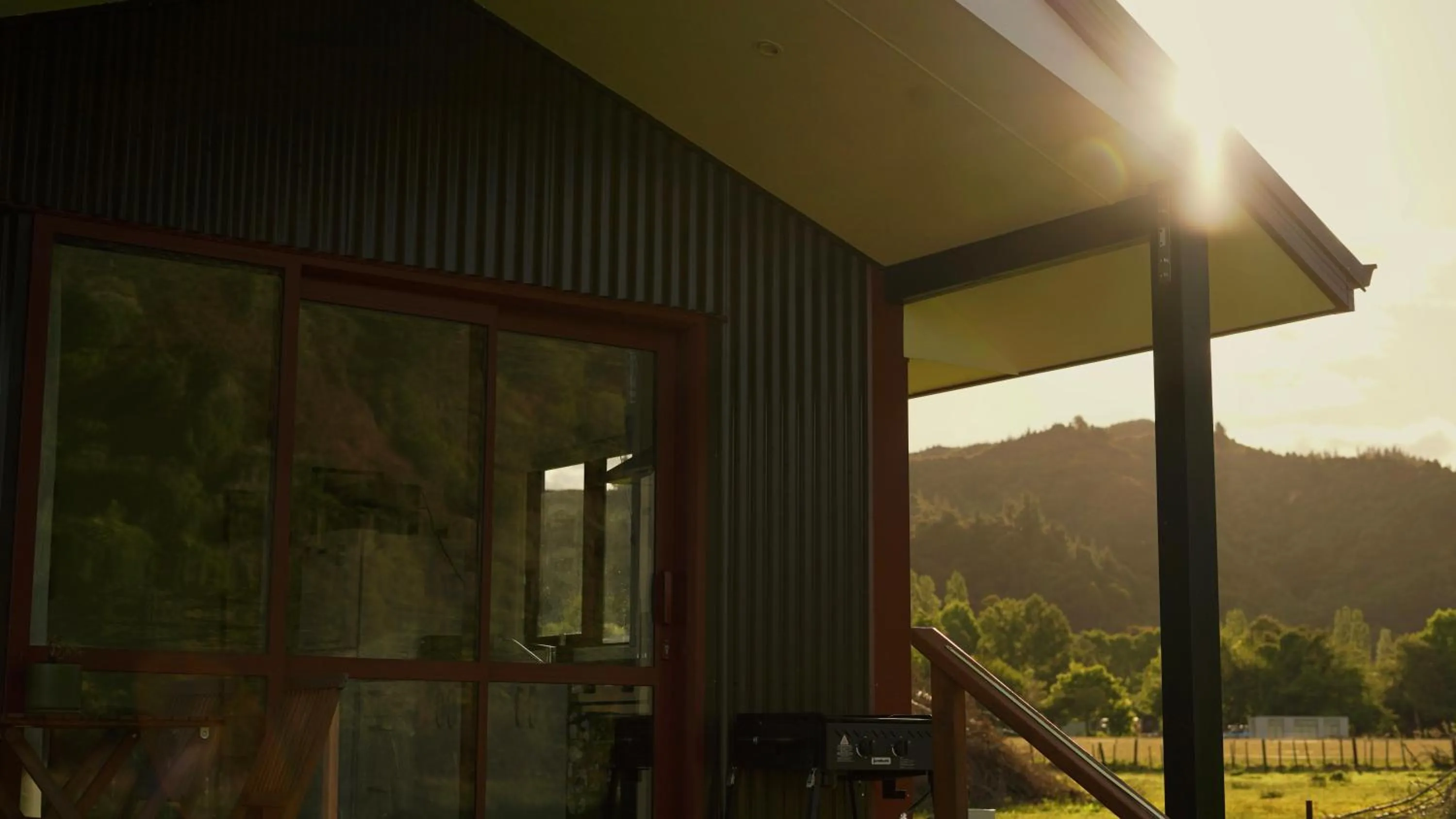 Property building in The Barn Cabins & Camp