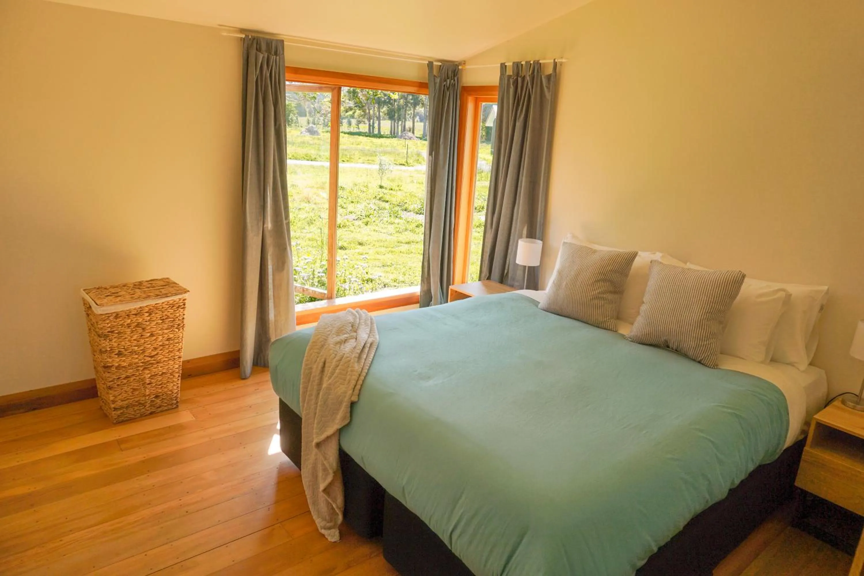 Bedroom, Bed in The Barn Cabins & Camp