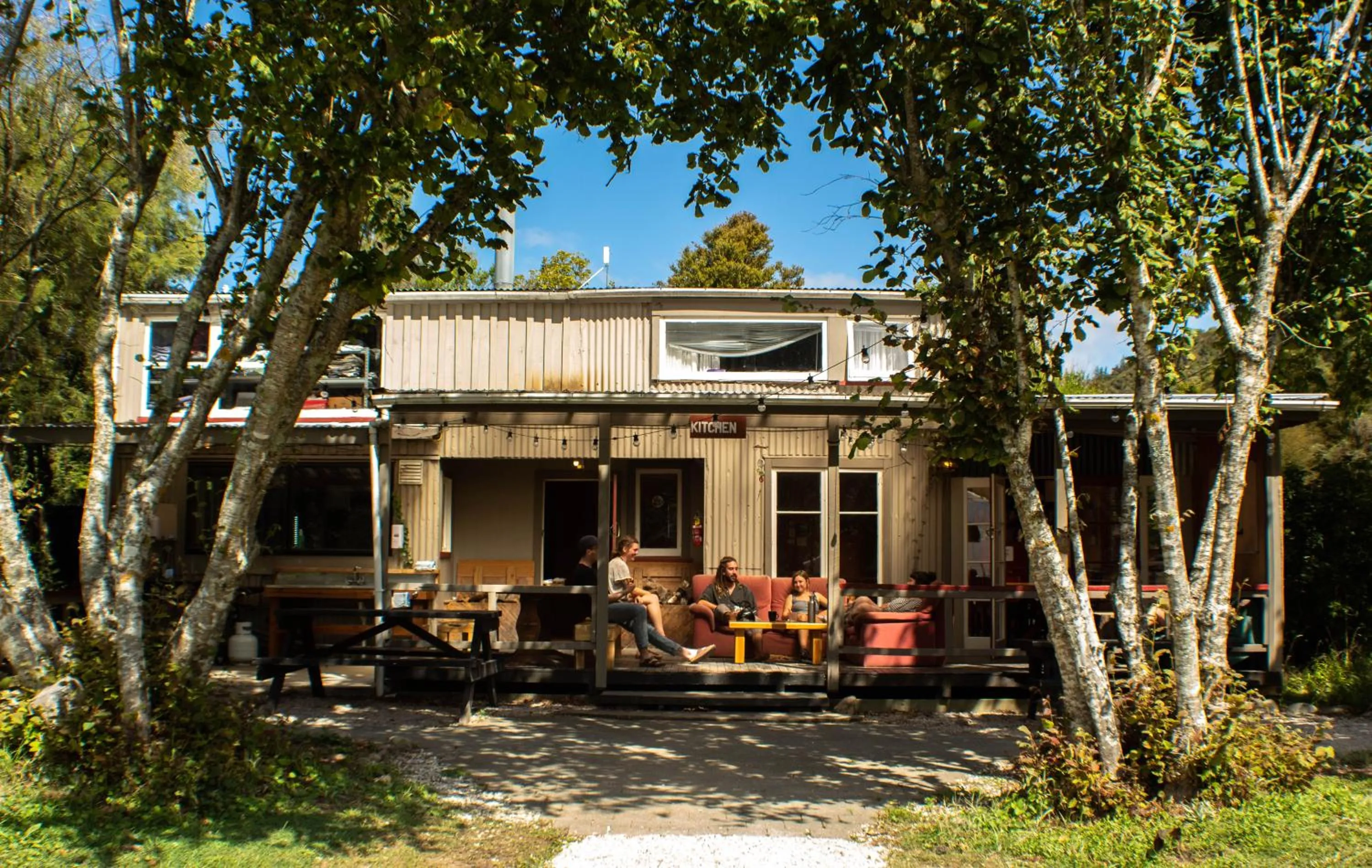 Property building in The Barn Cabins & Camp