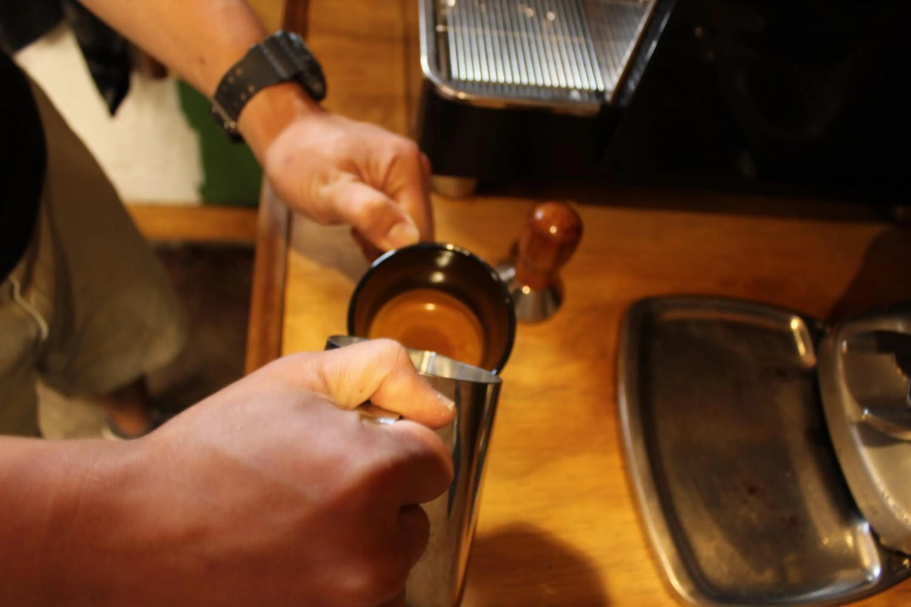 Drinks in The Barn Cabins & Camp