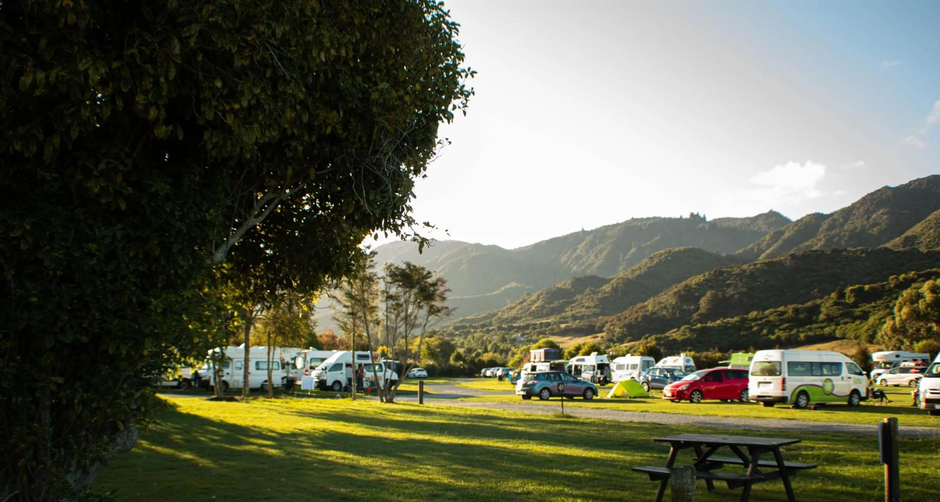 Garden in The Barn Cabins & Camp