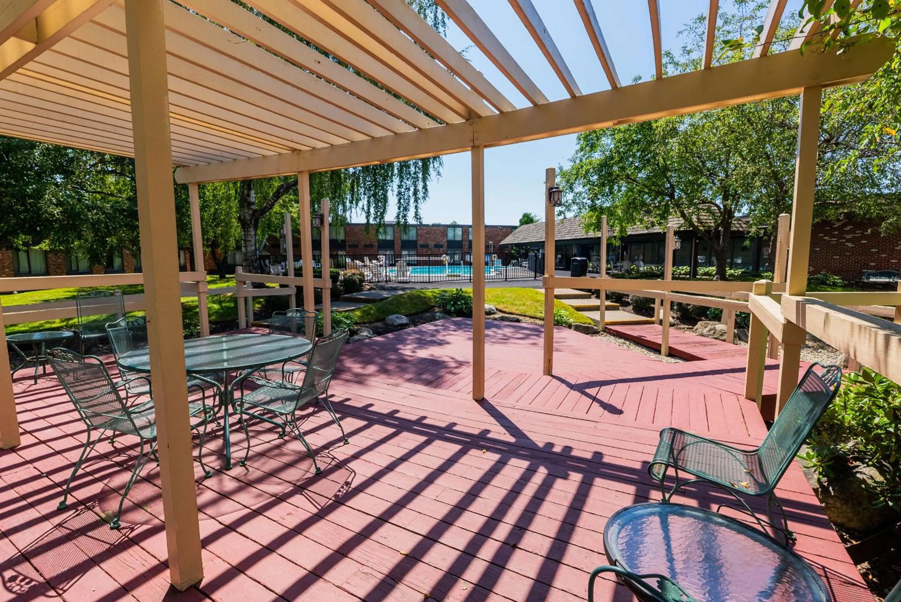 Property building in Fireside Inn & Suites Portland