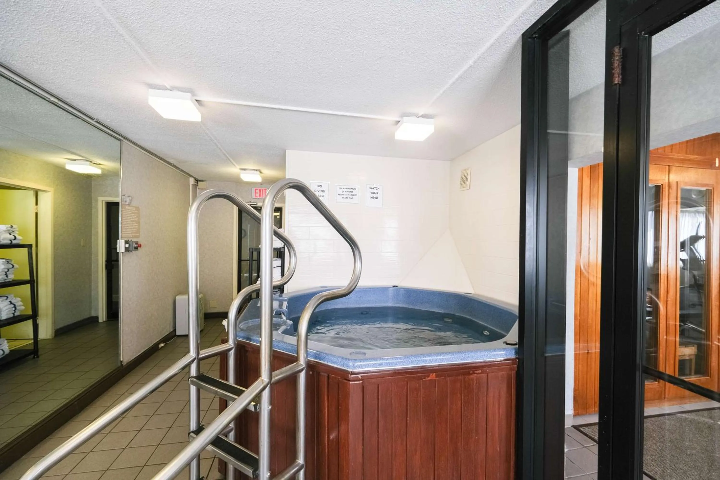 Property building in Fireside Inn & Suites Portland