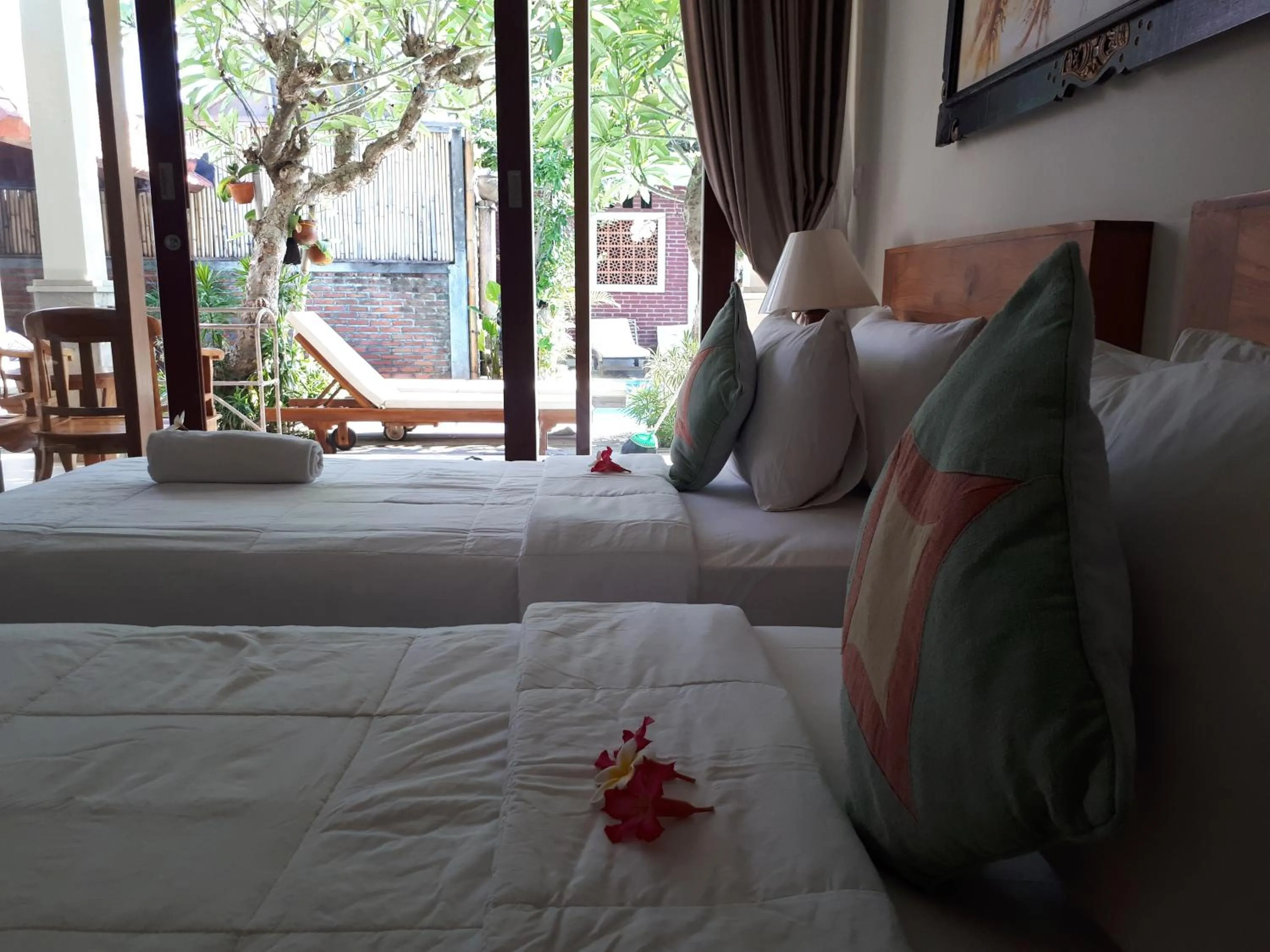 Bed in Amed Sunset Beach