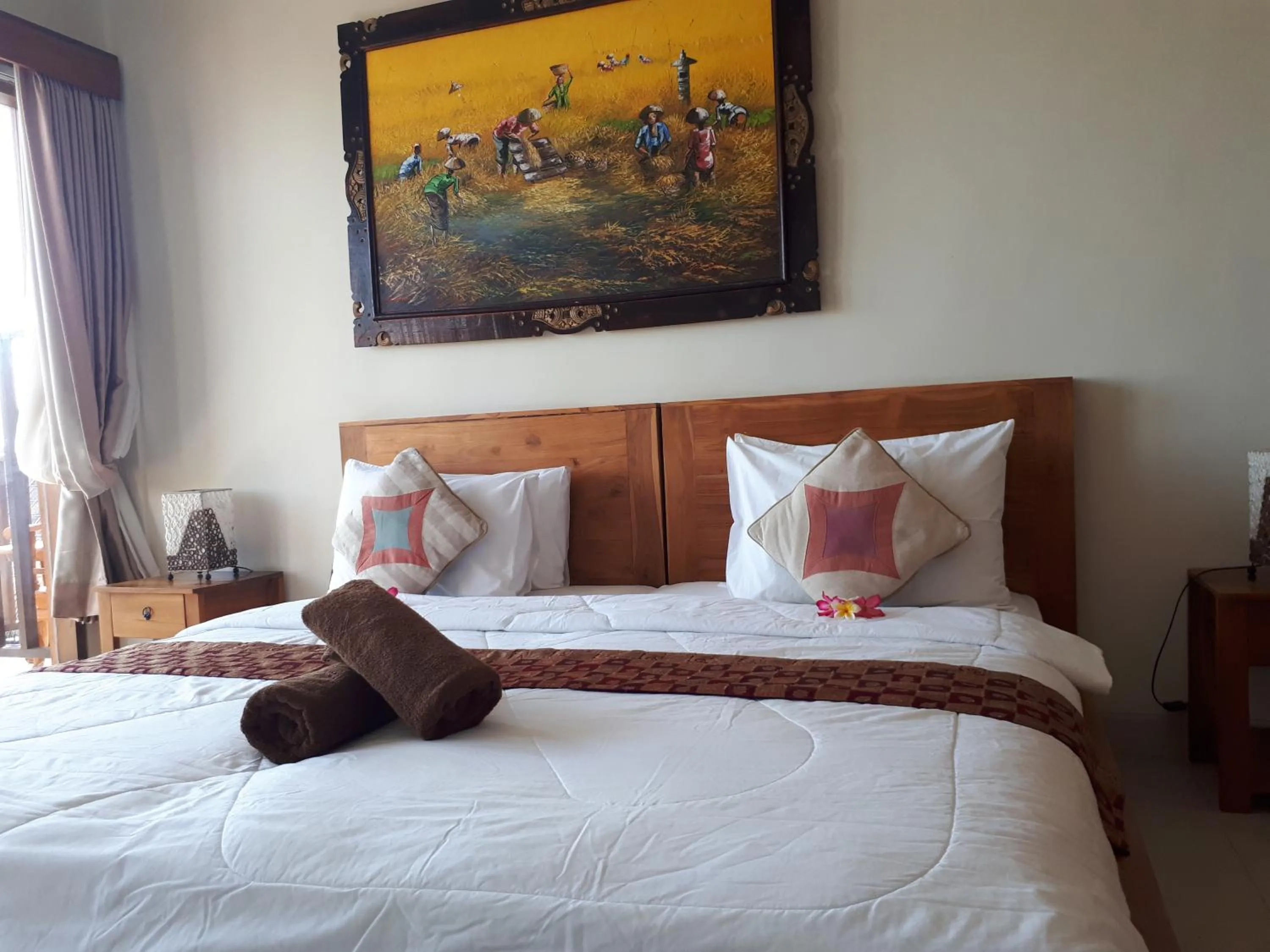 Bed in Amed Sunset Beach