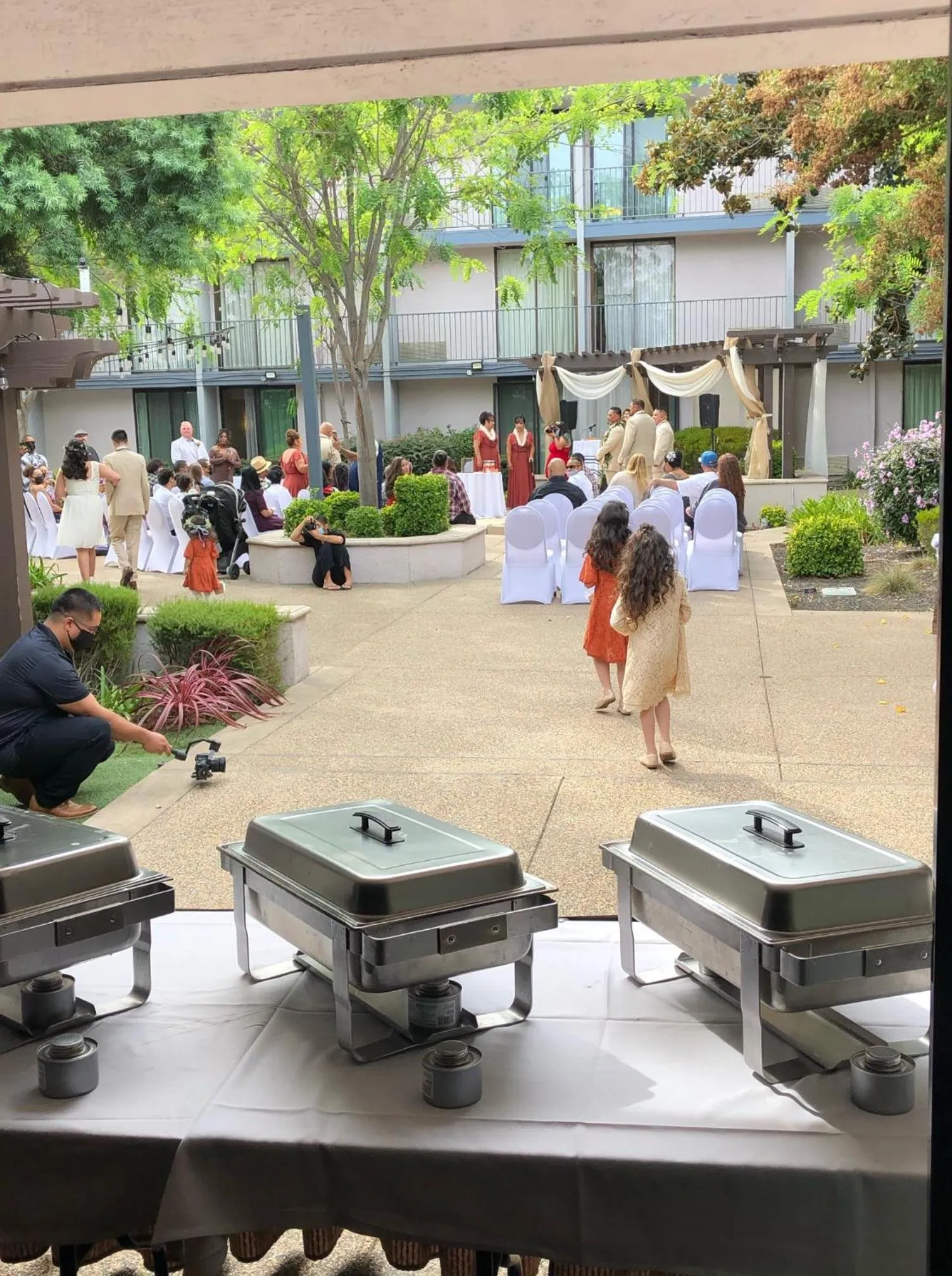 Patio in Holiday Inn Dublin - Pleasanton by IHG