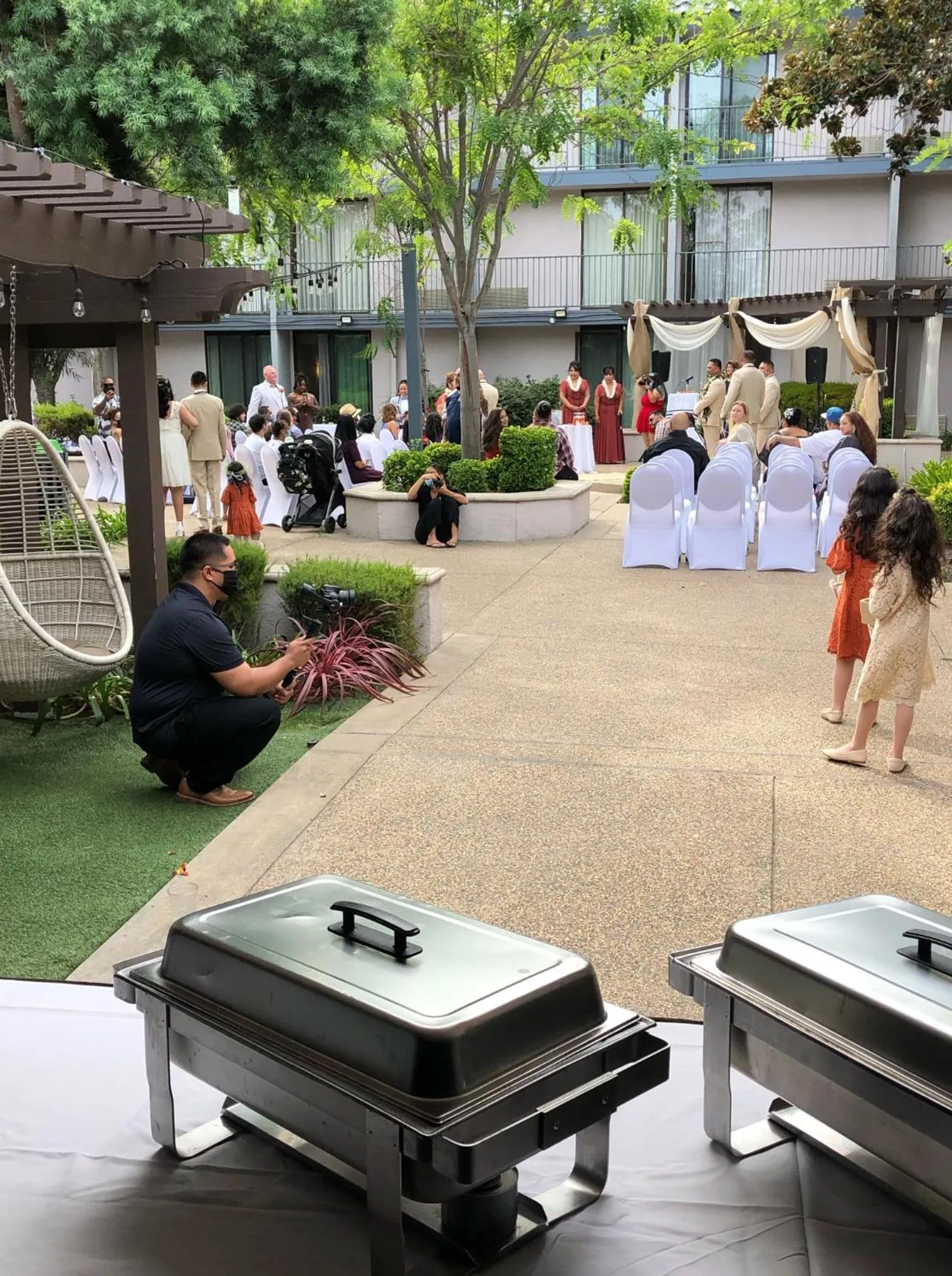 Patio in Holiday Inn Dublin - Pleasanton by IHG