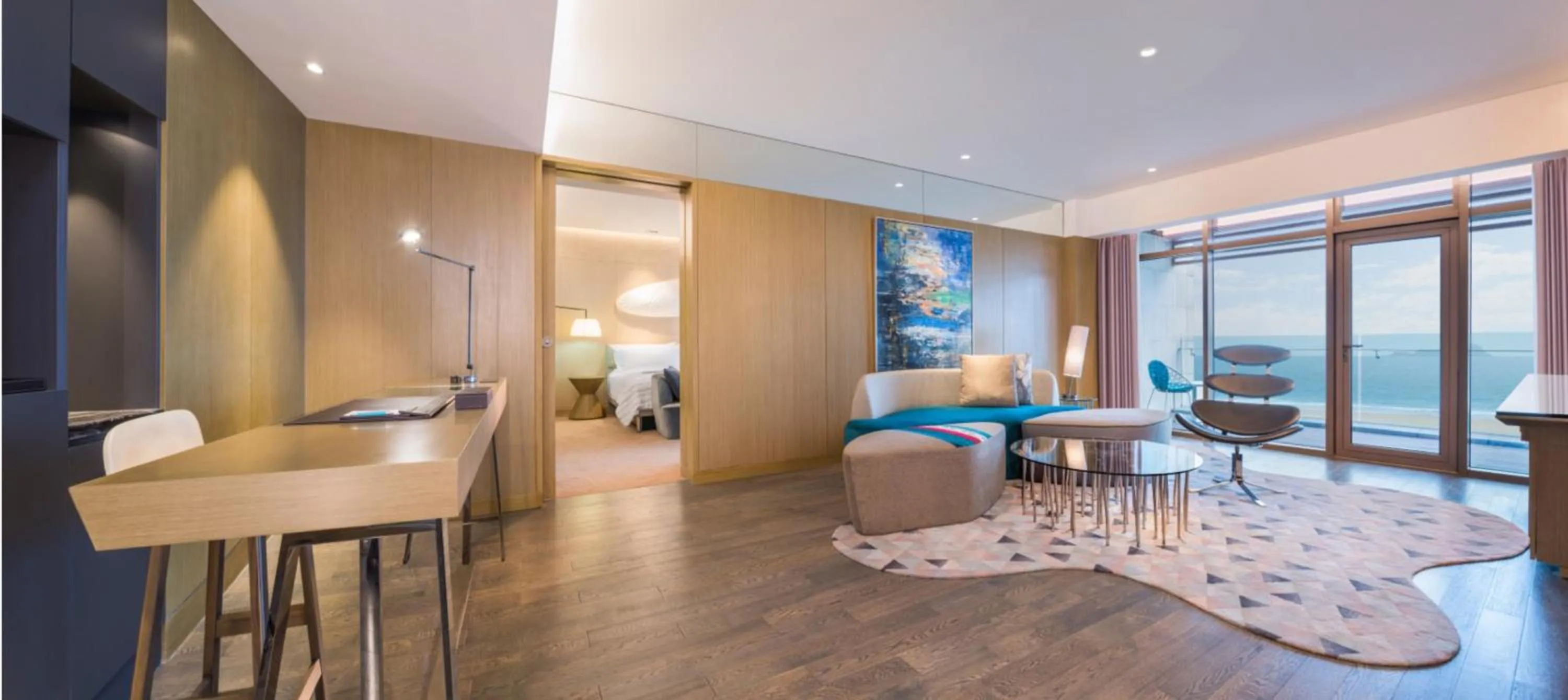 Bedroom in Le Meridien Qingdao West Coast