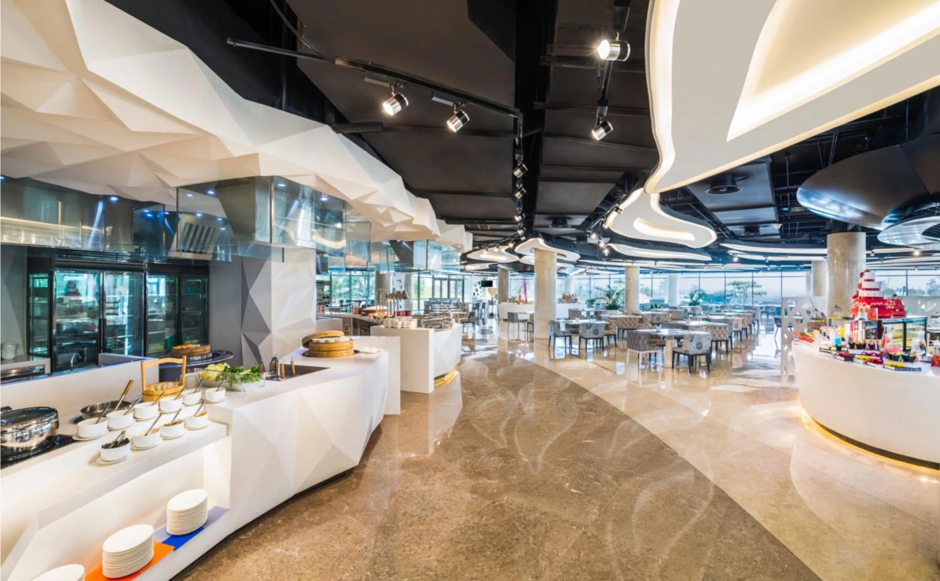 Breakfast in Le Meridien Qingdao West Coast