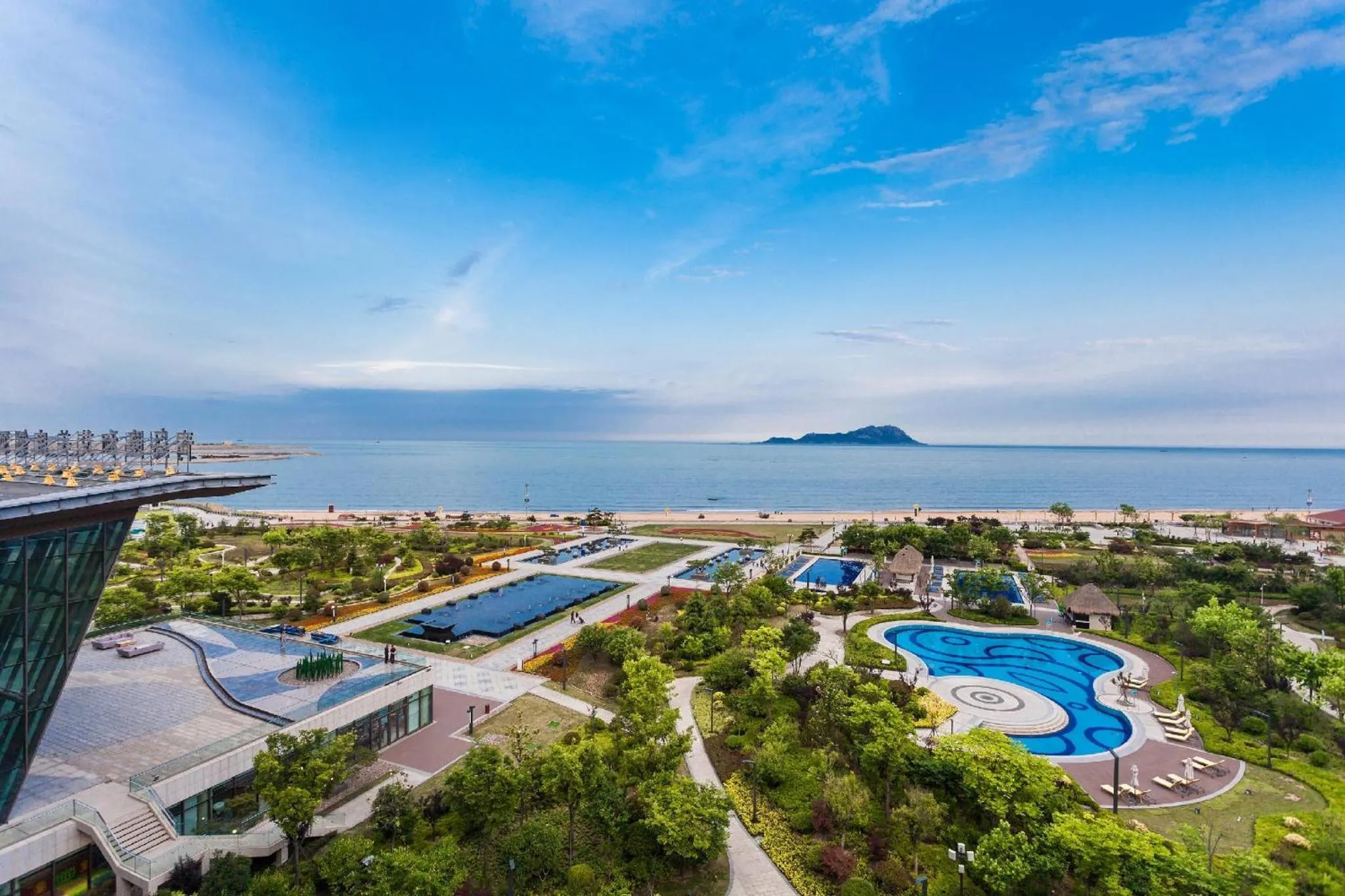 Sea view in Le Meridien Qingdao West Coast