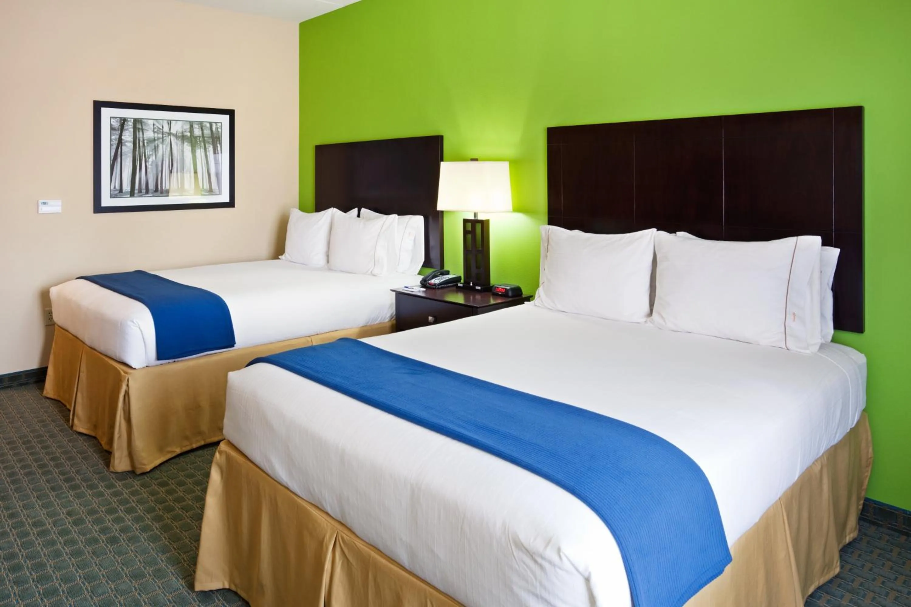 Photo of the whole room, Bed in Holiday Inn Express Hotel & Suites Newport South by IHG