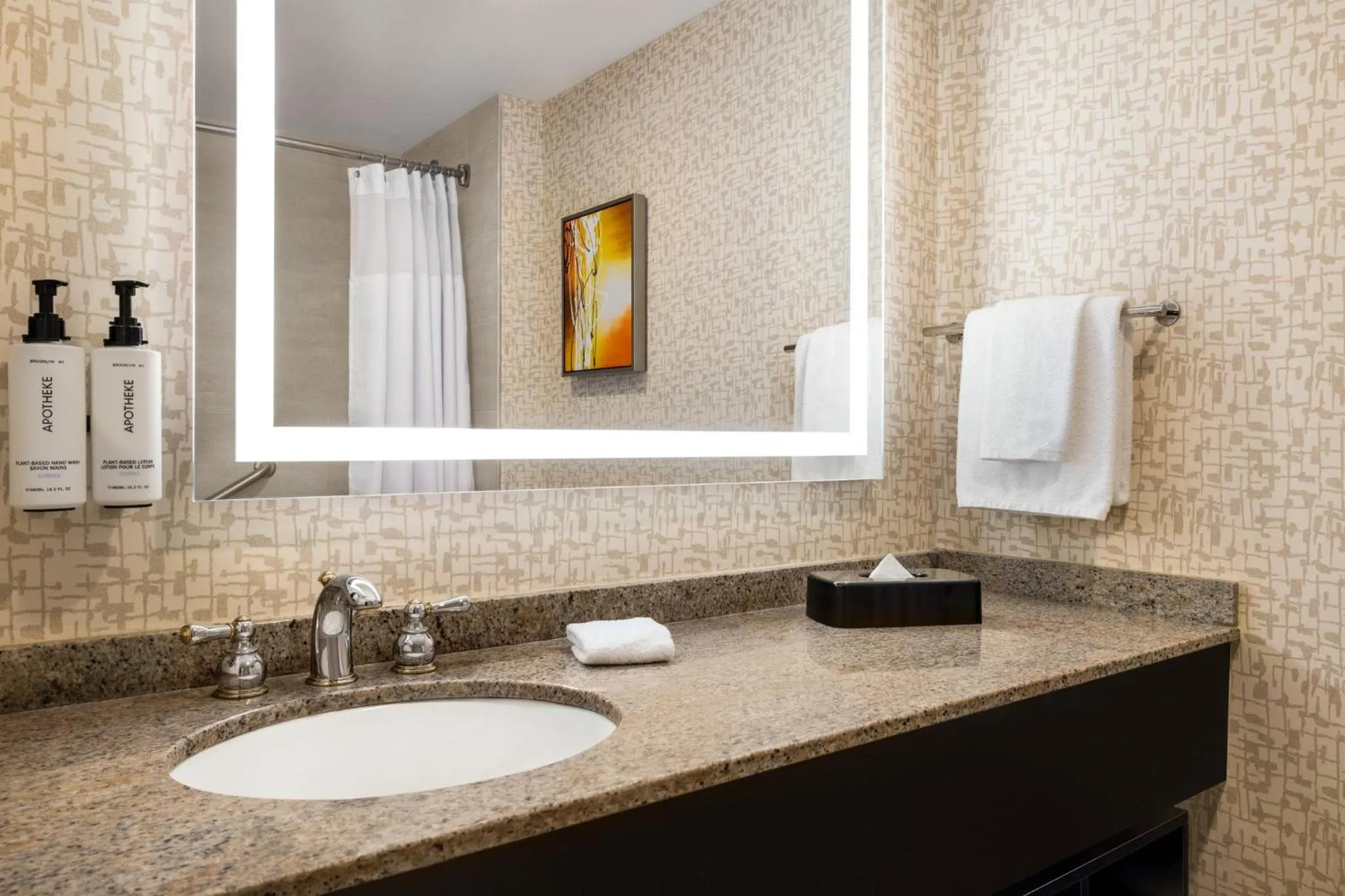 Bathroom in Crowne Plaza Edison by IHG