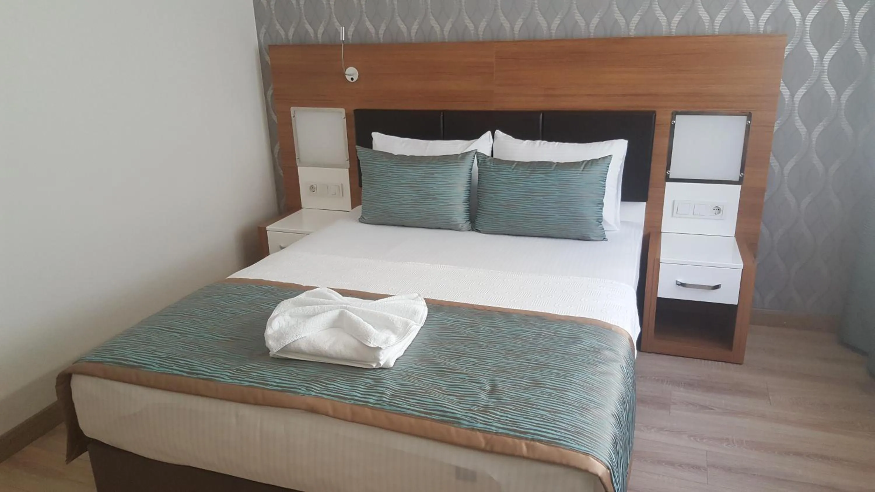 Bed in Hotel Kabacam Aydin