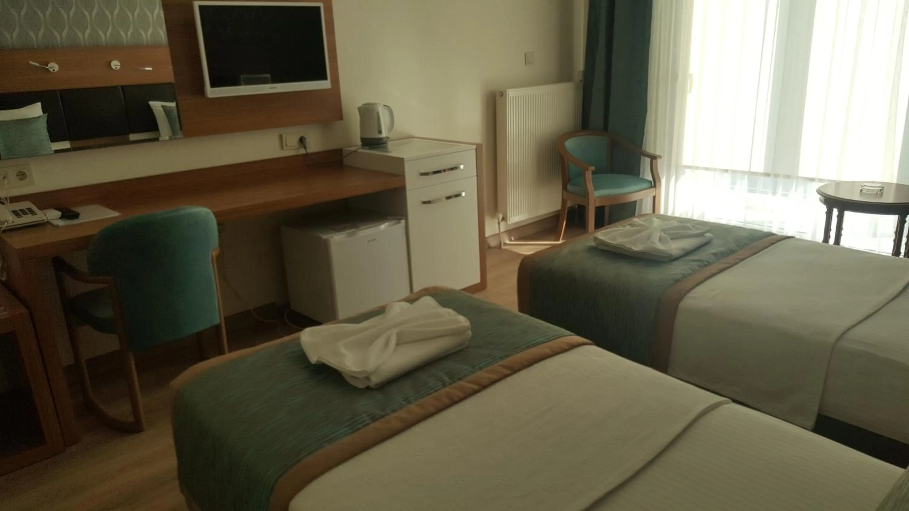 Bed in Hotel Kabacam Aydin