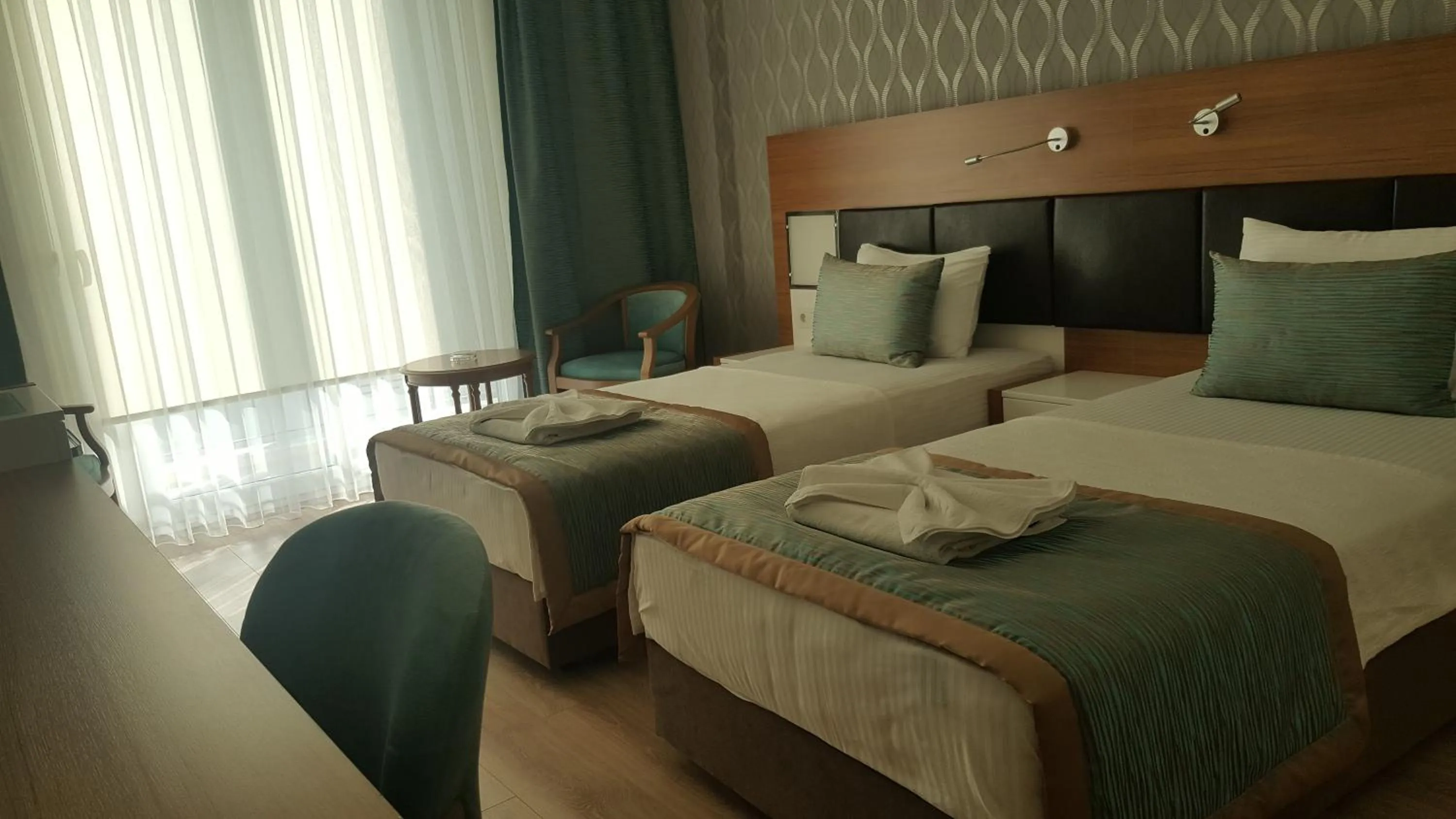 Bed in Hotel Kabacam Aydin
