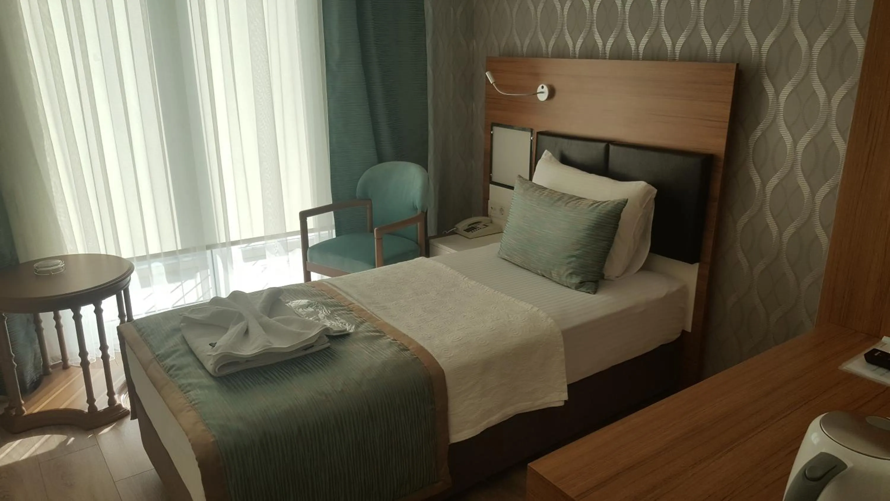 Bed in Hotel Kabacam Aydin