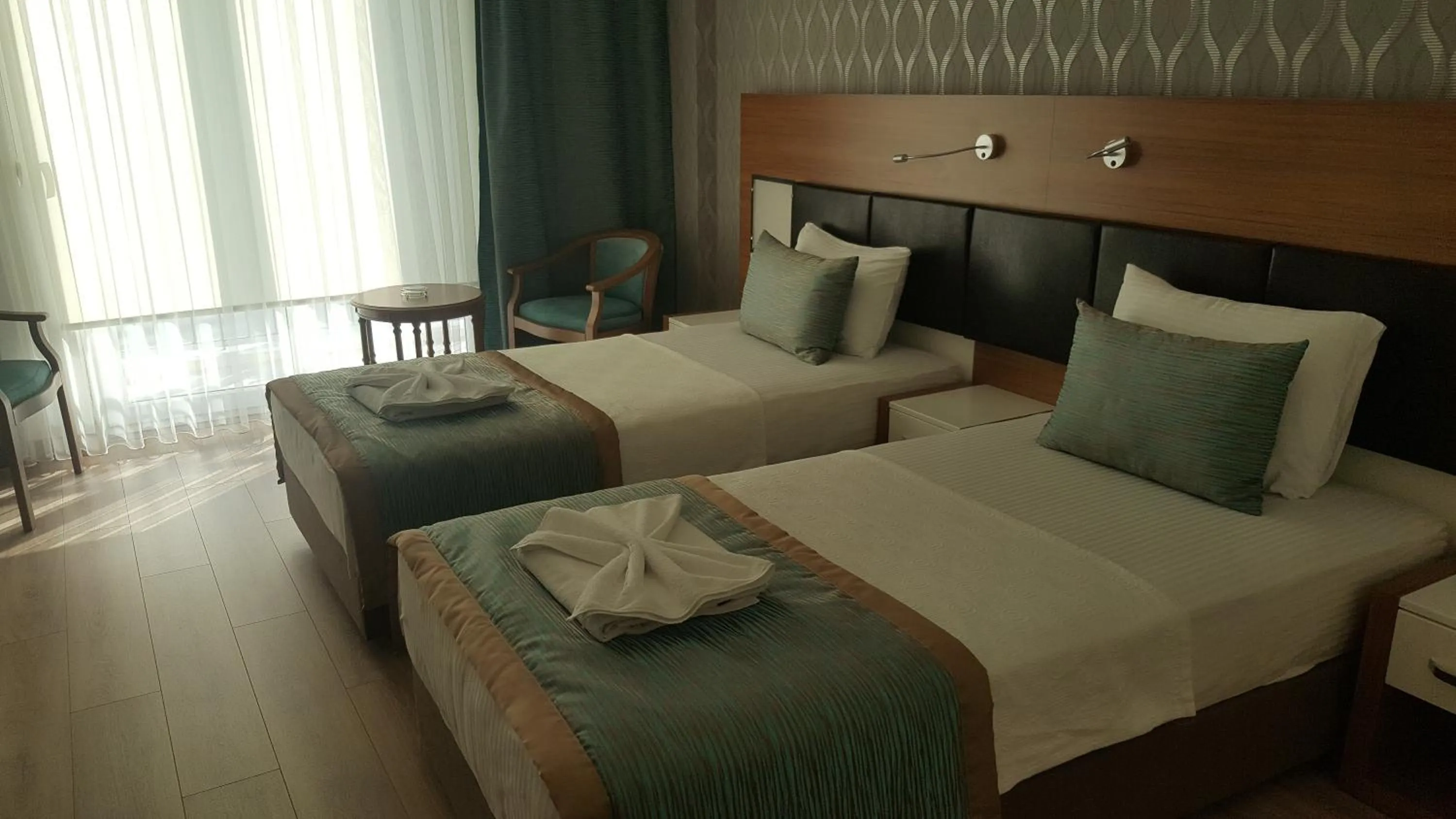 Bed in Hotel Kabacam Aydin