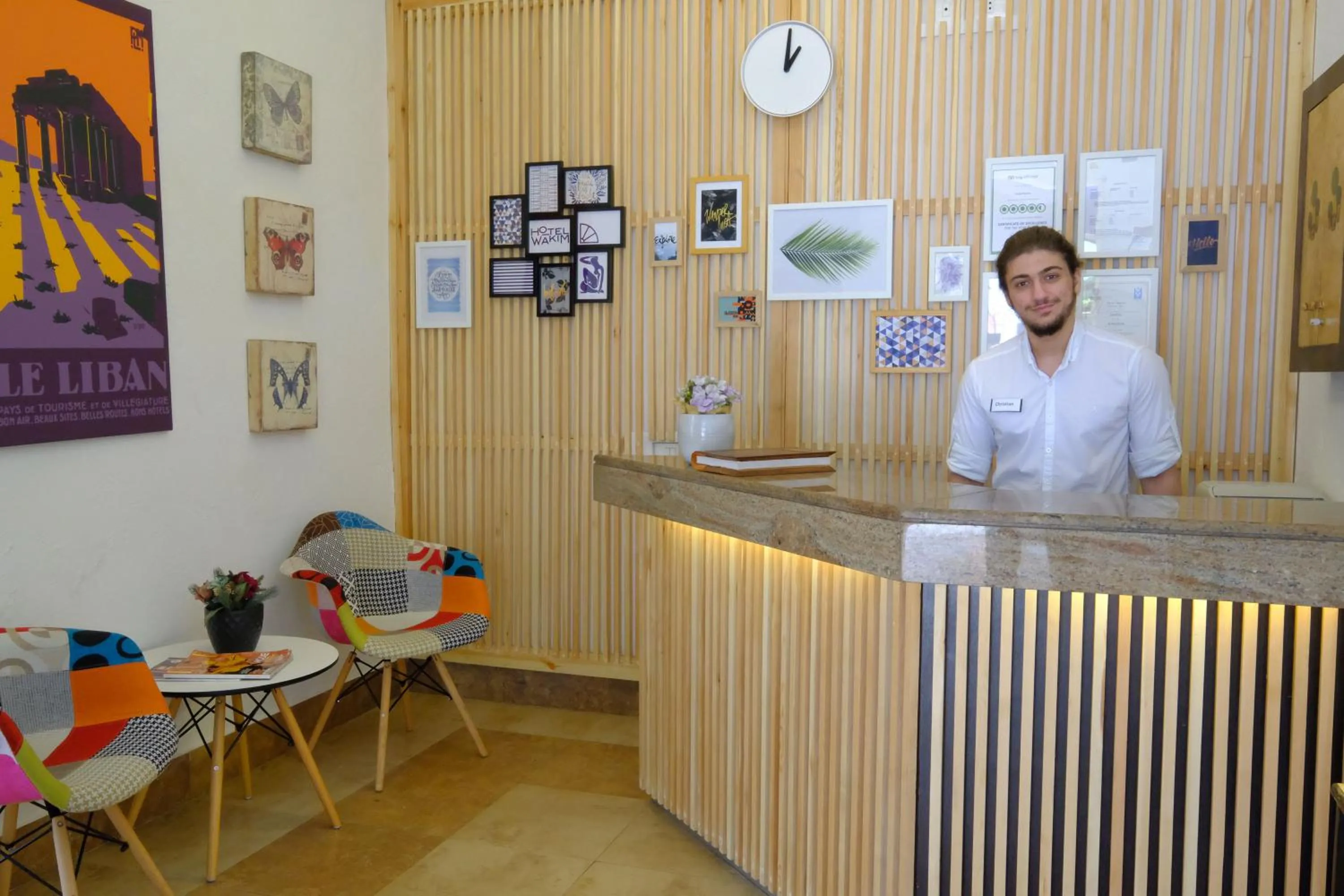 Staff in Hotel Wakim