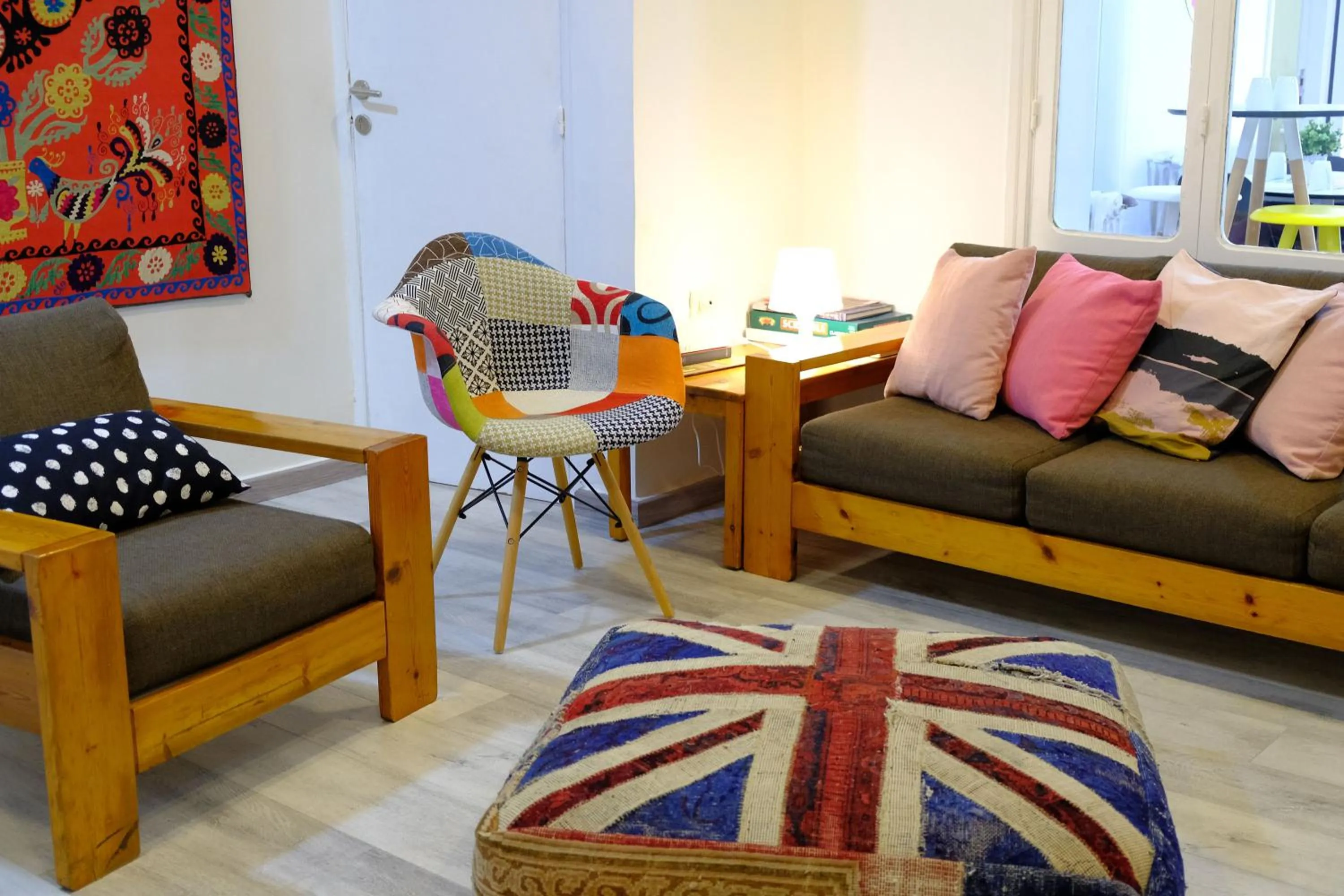 Seating area in Hotel Wakim