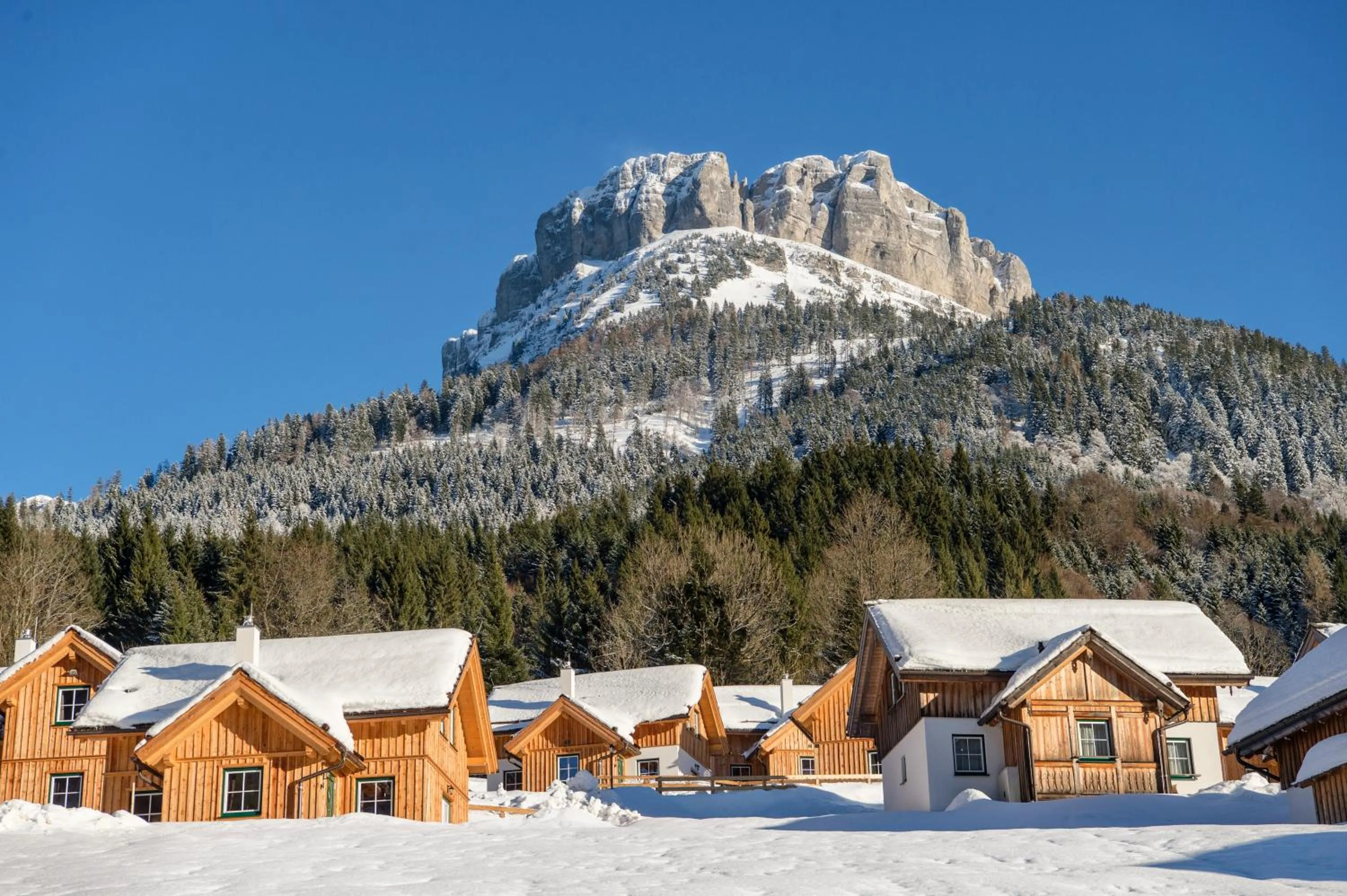 Property building in AlpenParks Hagan Lodge Altaussee