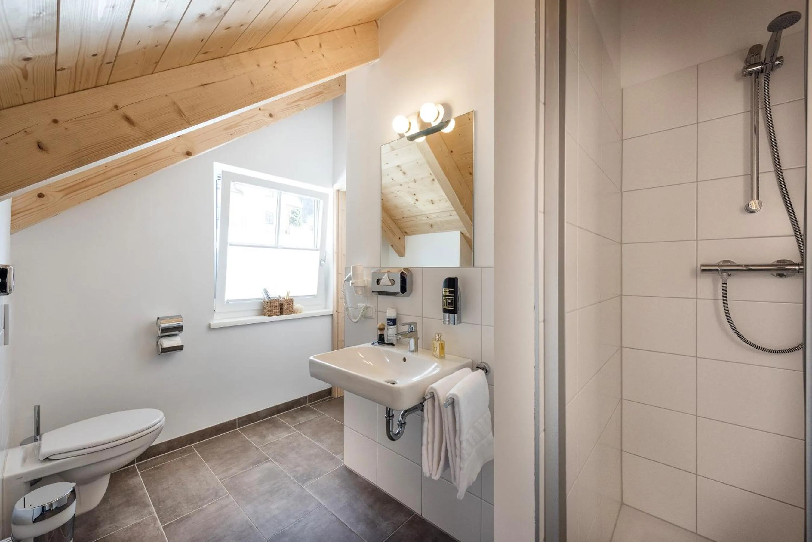 Shower in AlpenParks Hagan Lodge Altaussee