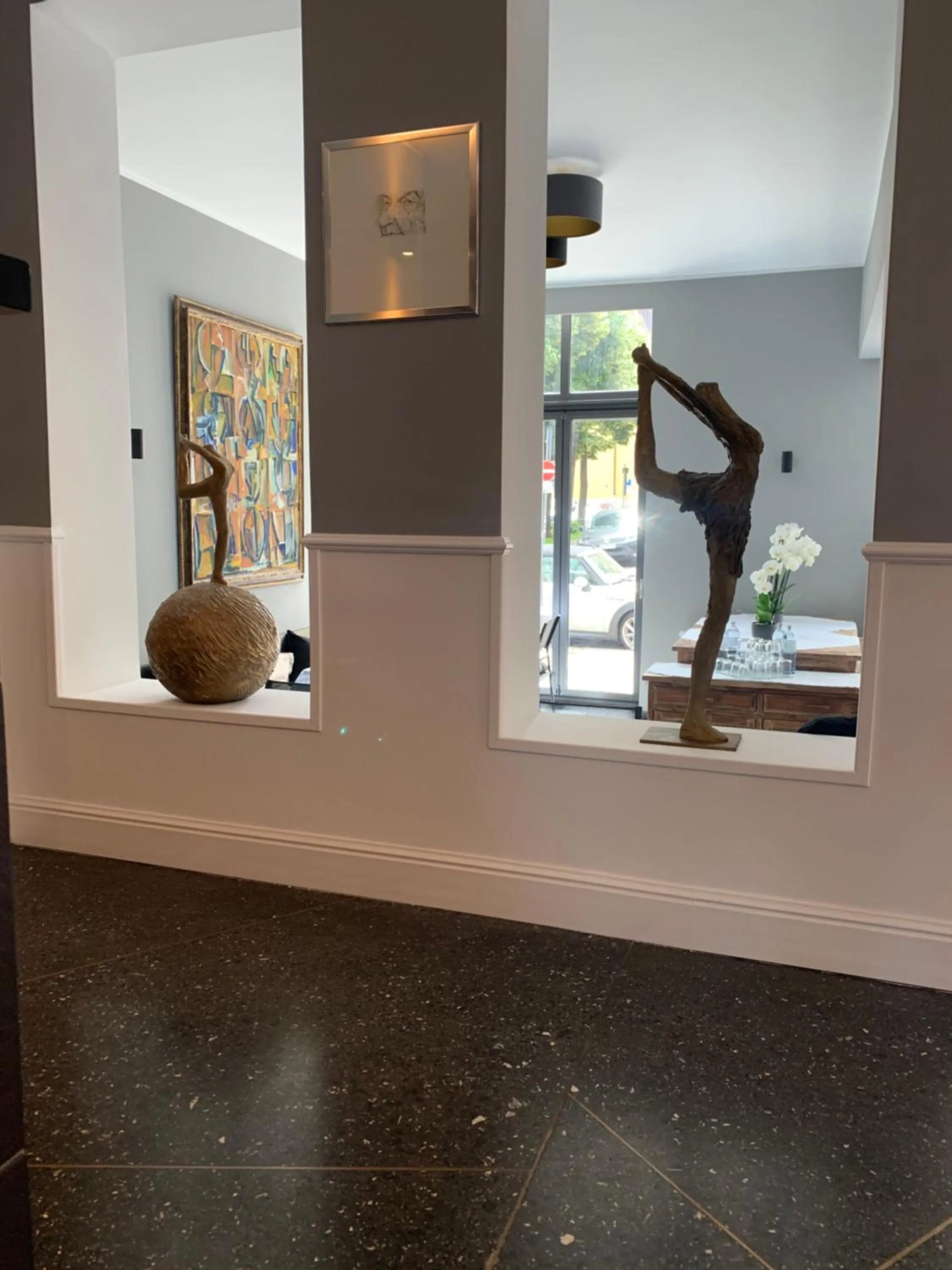 Decorative detail in Das Nikolai Hotel