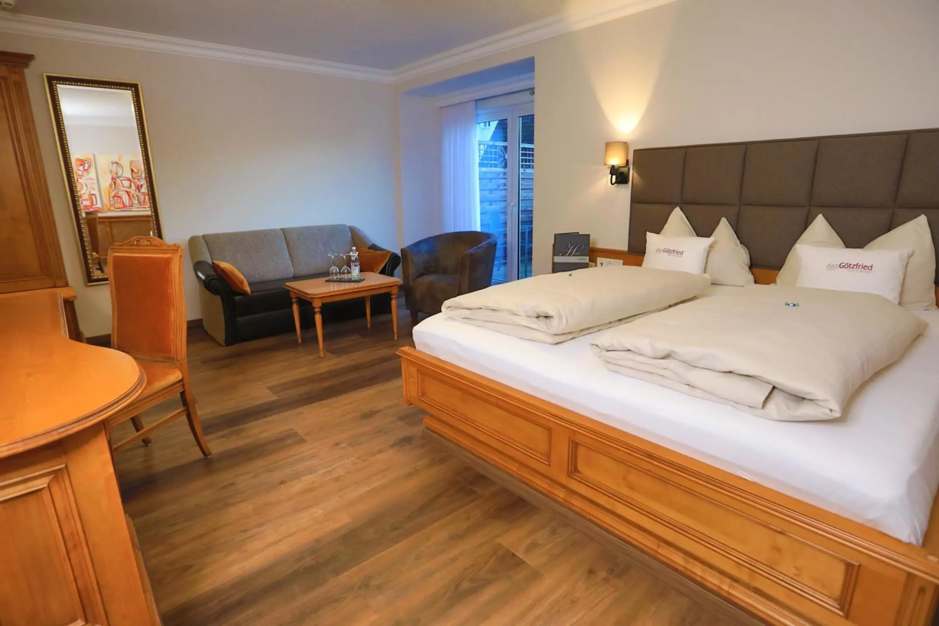Comfort Double Room - single occupancy in Garden & SPA Hotel Das Götzfried Comfort Double Room - single occupancy in Garden & SPA Hotel Das Götzfried