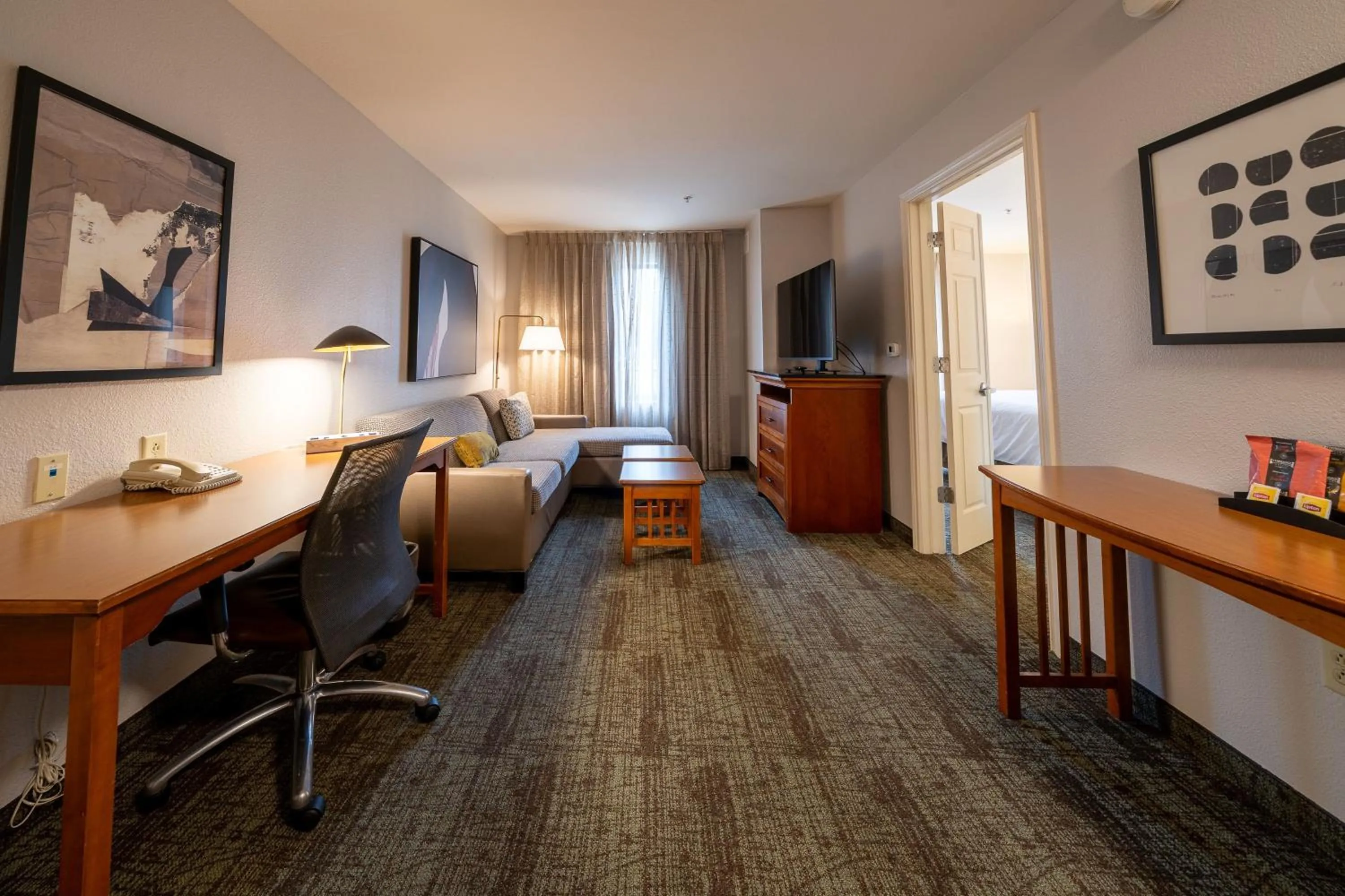 Photo of the whole room, Bed in Staybridge Suites Houston West - Energy Corridor by IHG