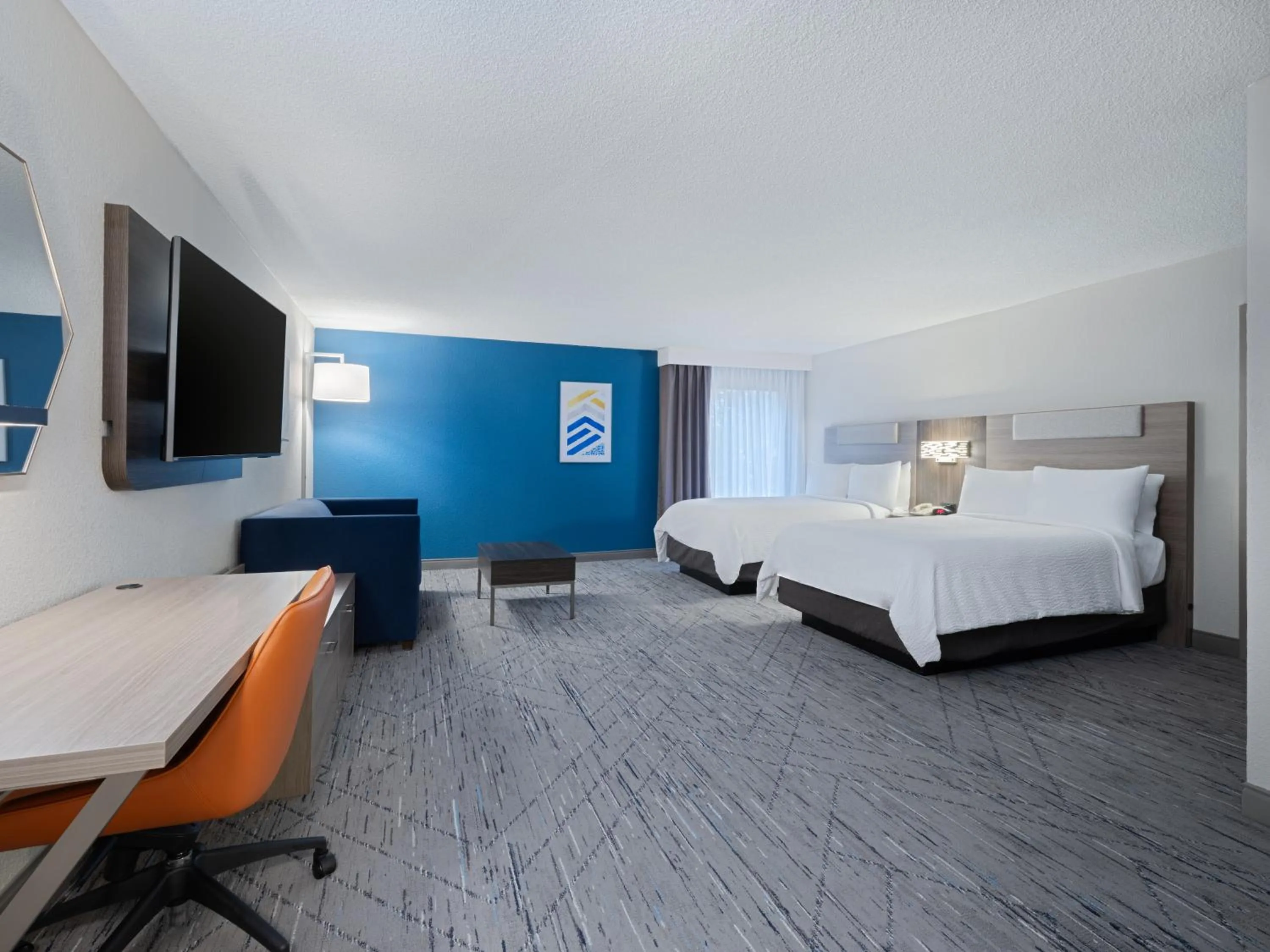 Bedroom, Bed in Holiday Inn Express Hotel & Suites Ft. Lauderdale-Plantation by IHG