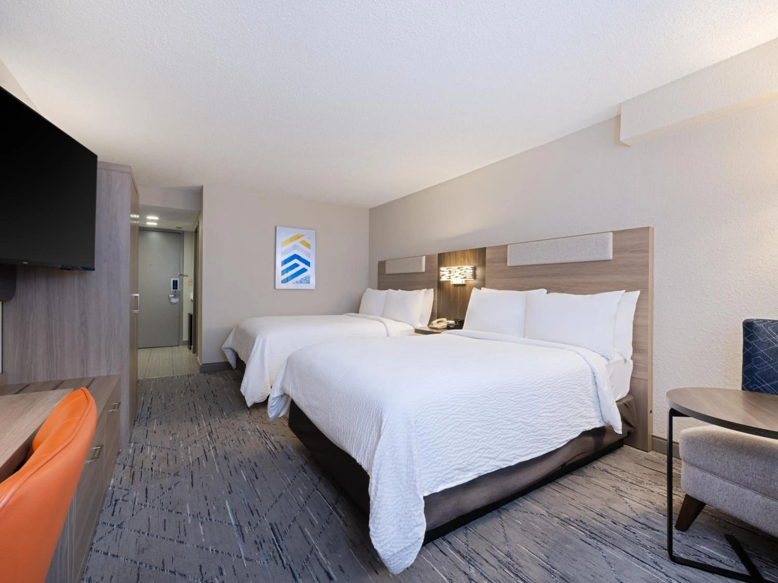 Bedroom, Bed in Holiday Inn Express Hotel & Suites Ft. Lauderdale-Plantation by IHG