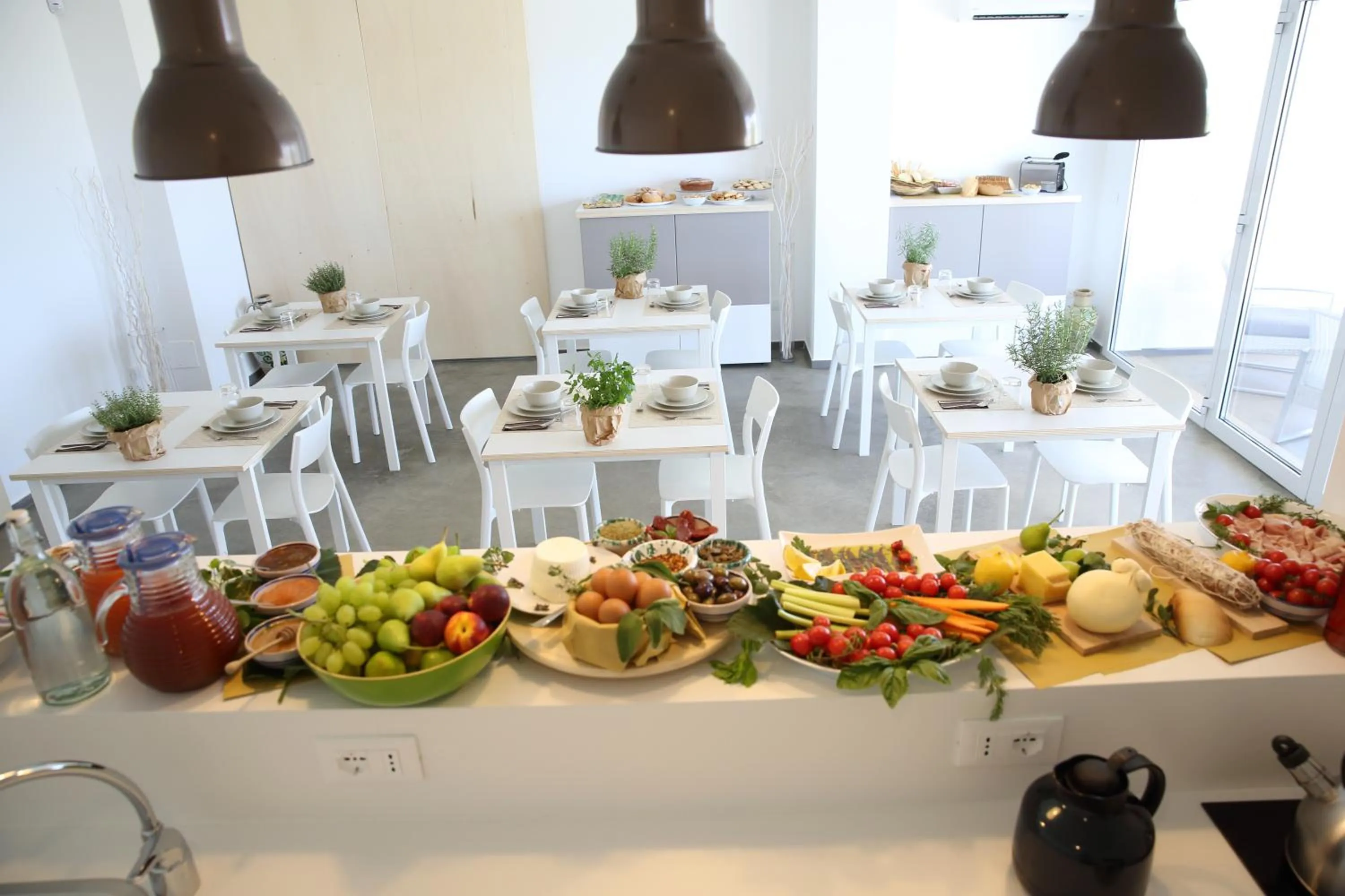 Breakfast in I Giardini della Castellana