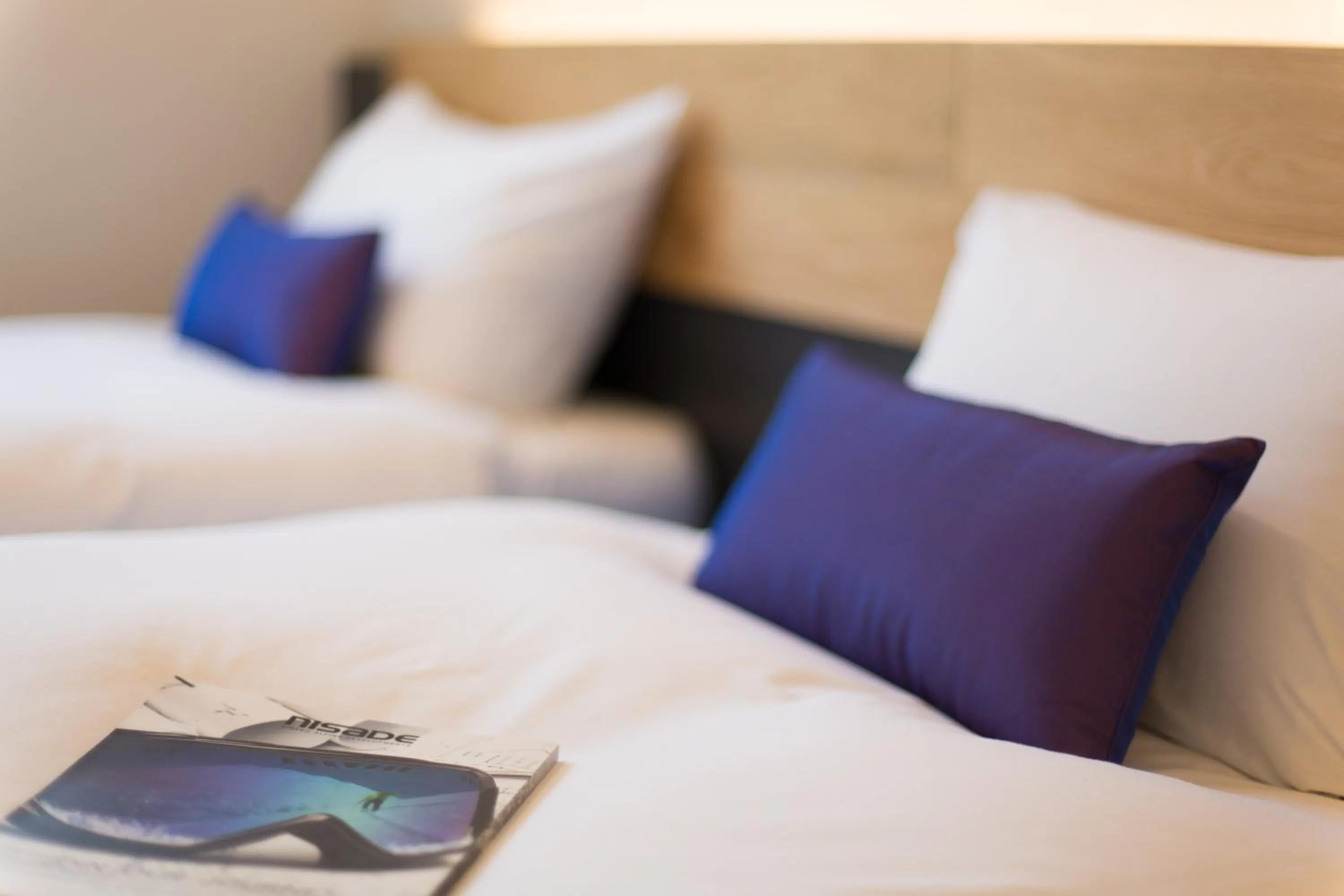 Decorative detail, Bed in Always Niseko