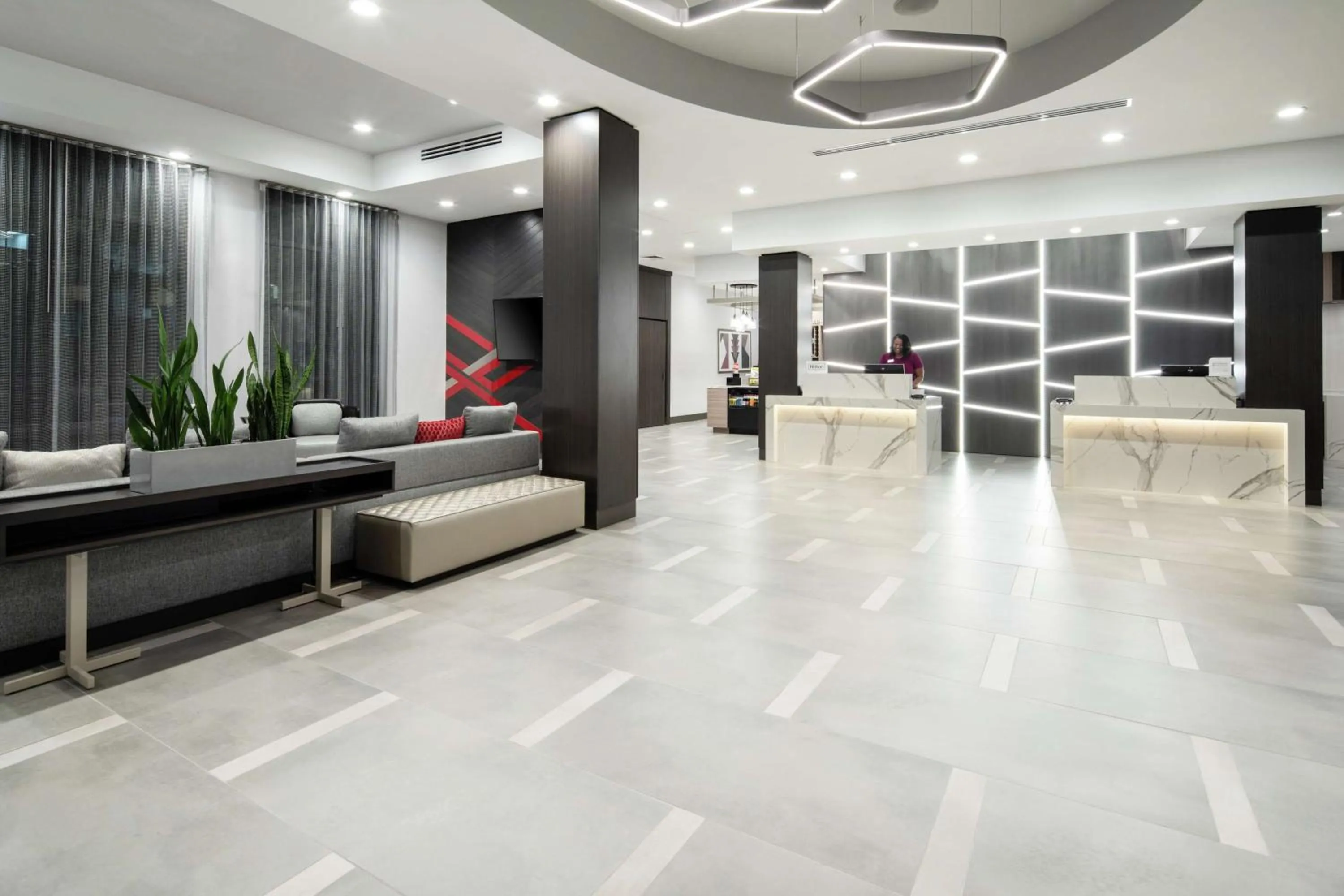 Lobby or reception in Hilton Garden Inn Irvine Spectrum Lake Forest