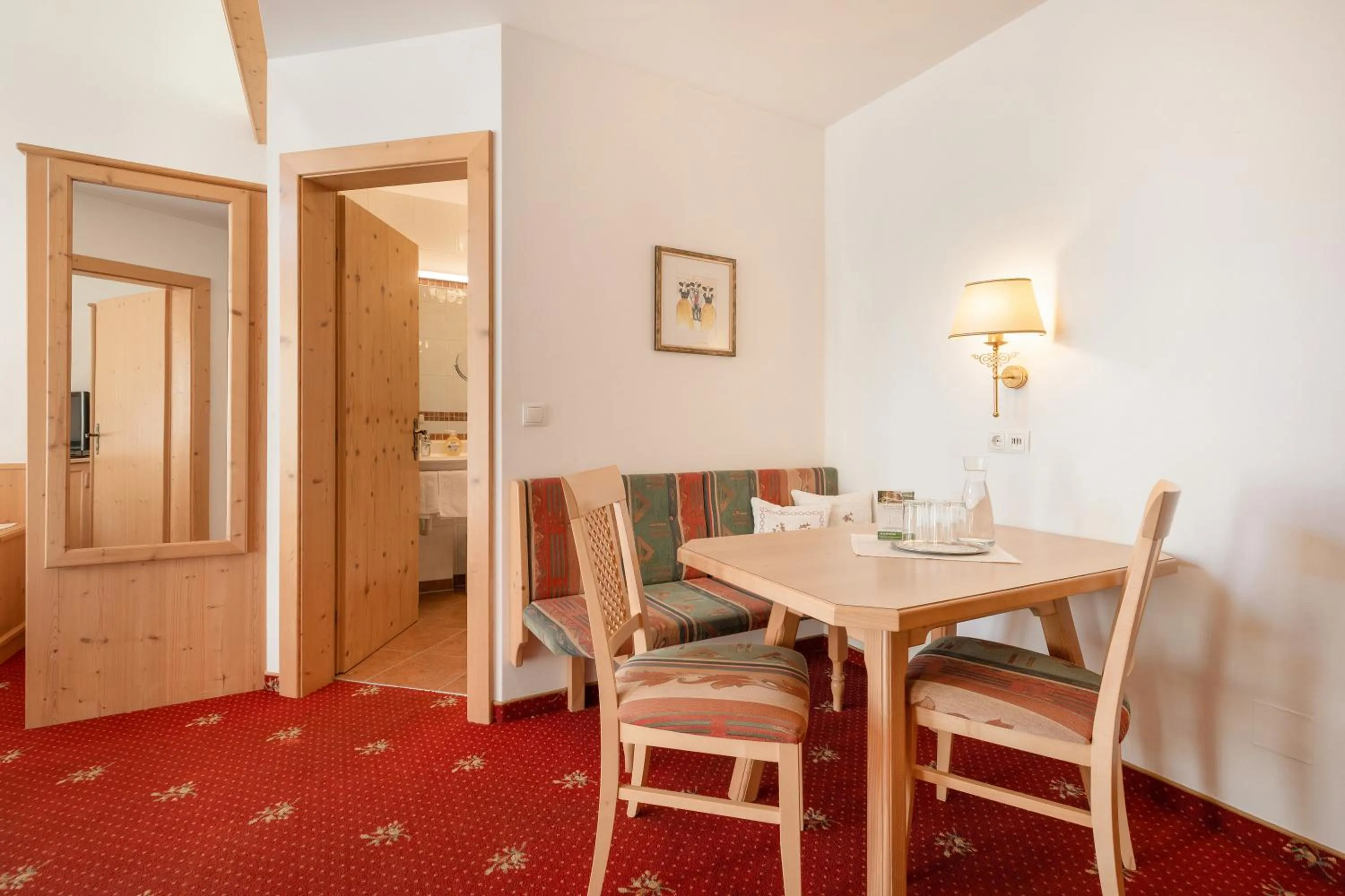 Seating area in Hotel Pinzger Tux