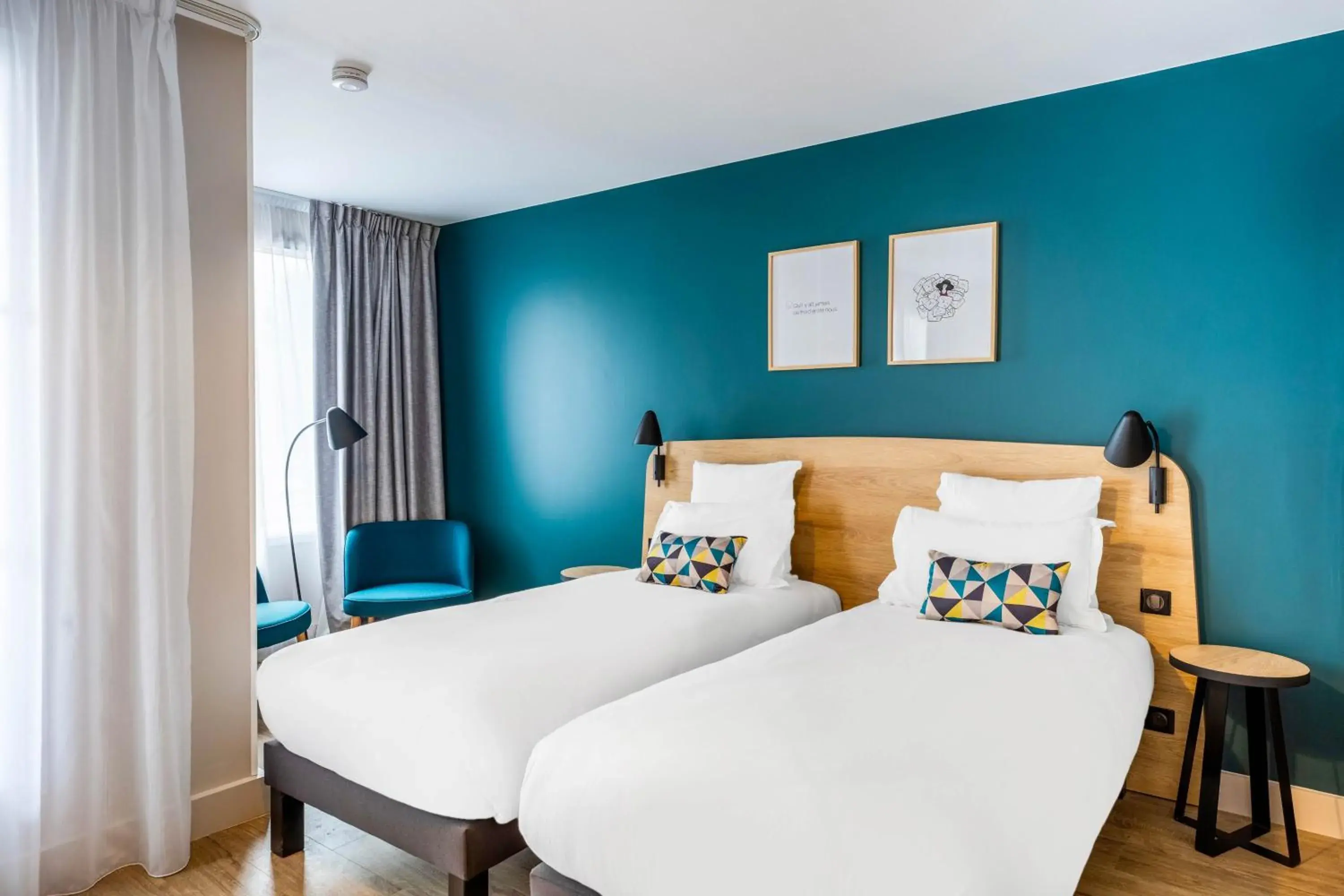 Twin Room in Appart'City Confort St Quentin en Yvelines - Bois D'Arcy Twin Room in Appart'City Confort St Quentin en Yvelines - Bois D'Arcy