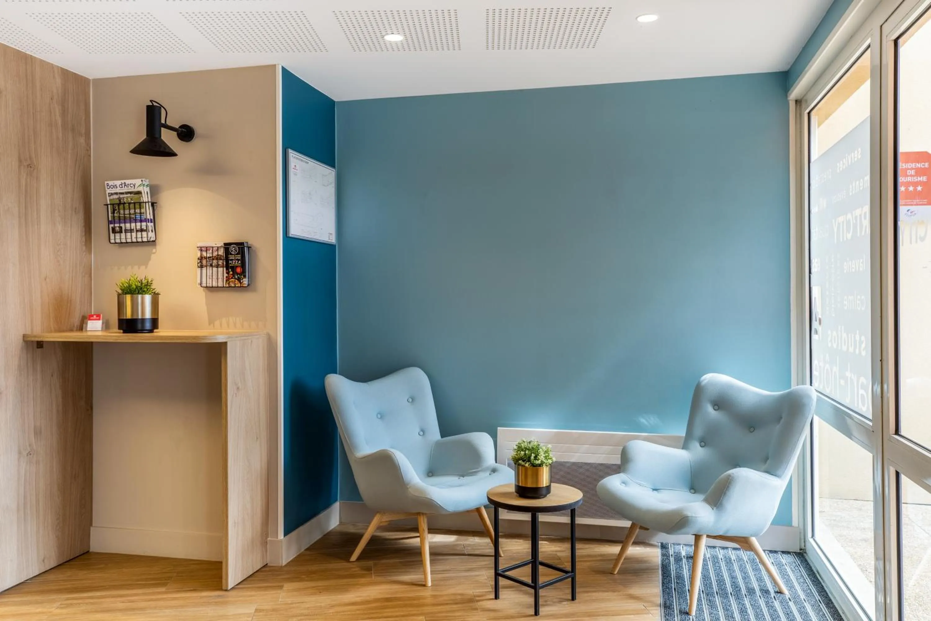 Lobby or reception in Appart'City Confort St Quentin en Yvelines - Bois D'Arcy