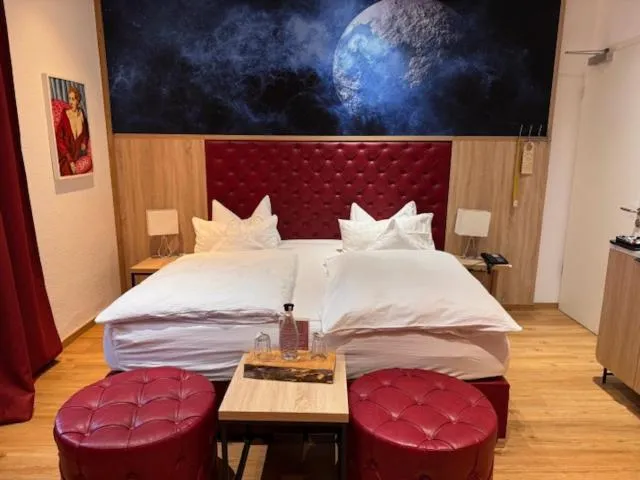 Bed in Hotel Almrausch