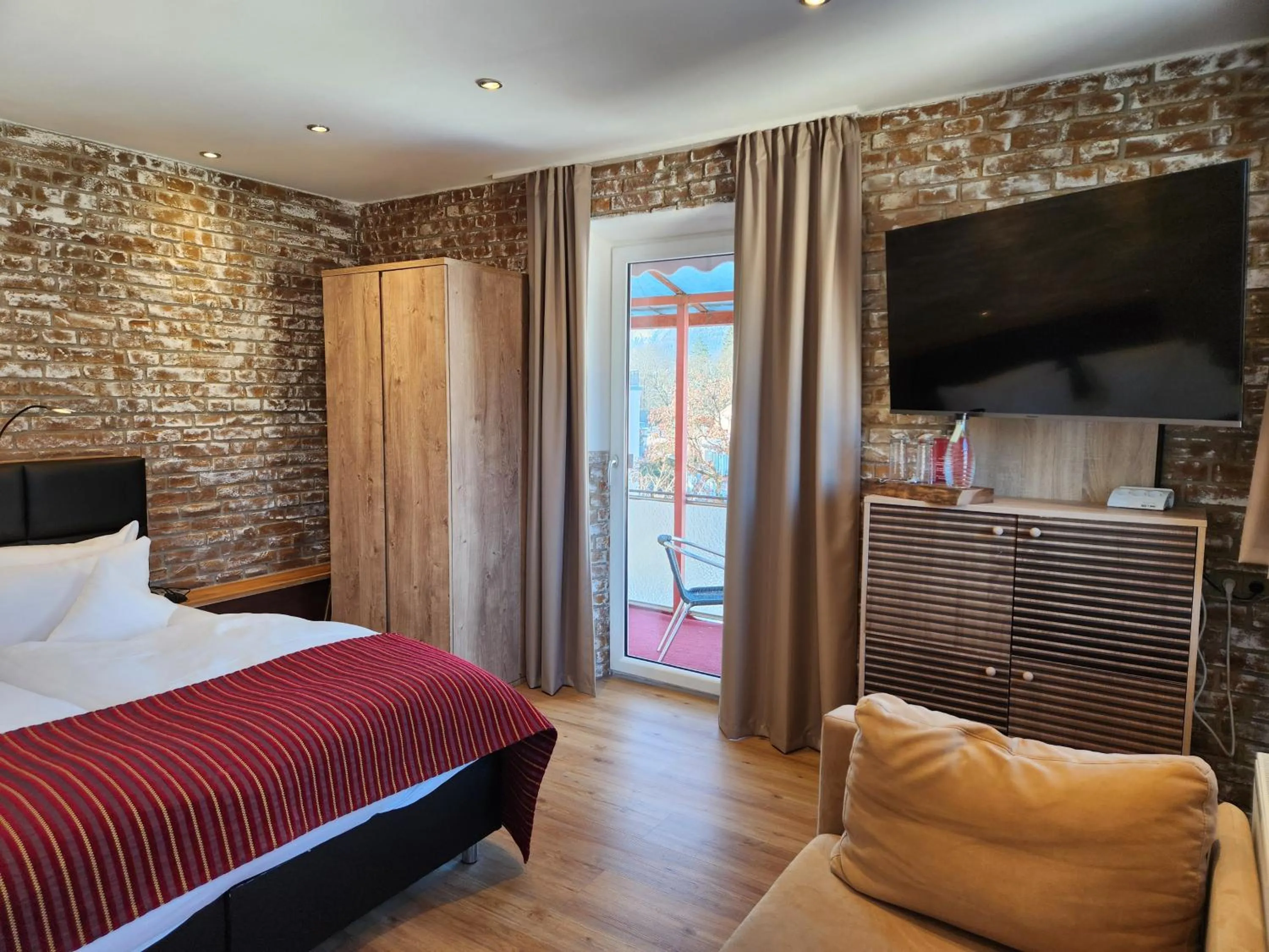 Bed in Hotel Almrausch