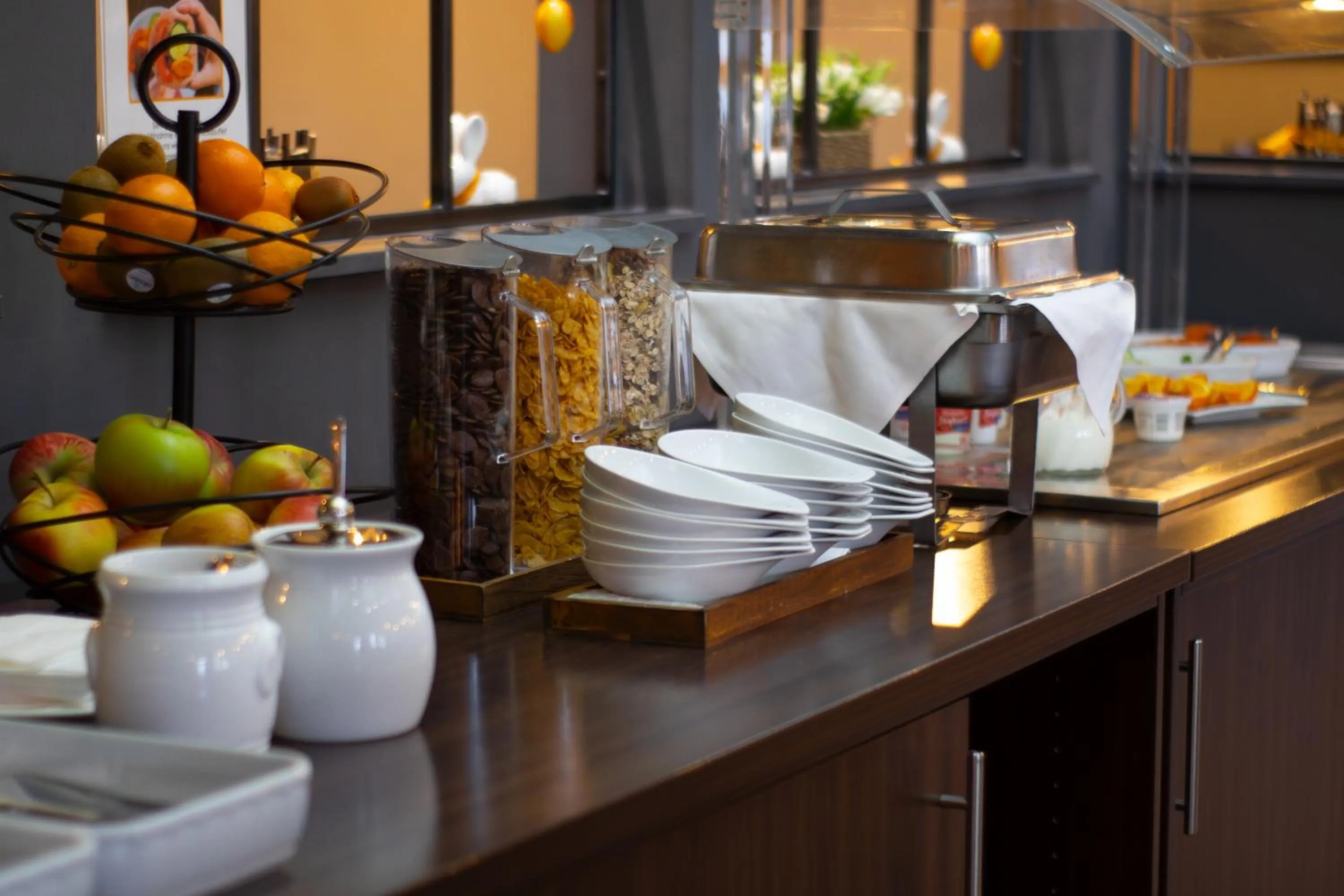 Breakfast in Orange Hotel und Apartments