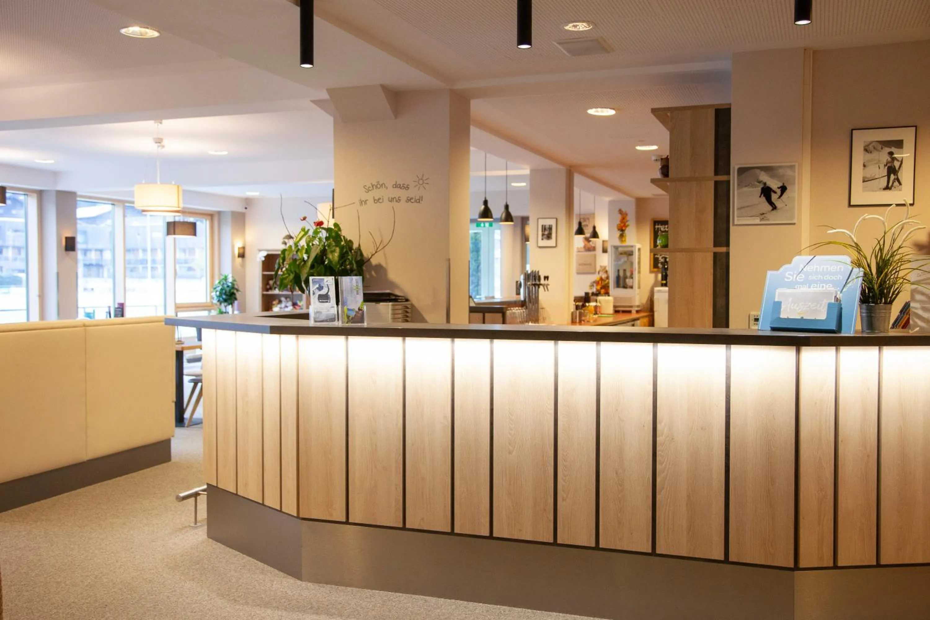 Lobby or reception in JUFA Hotel Kaprun