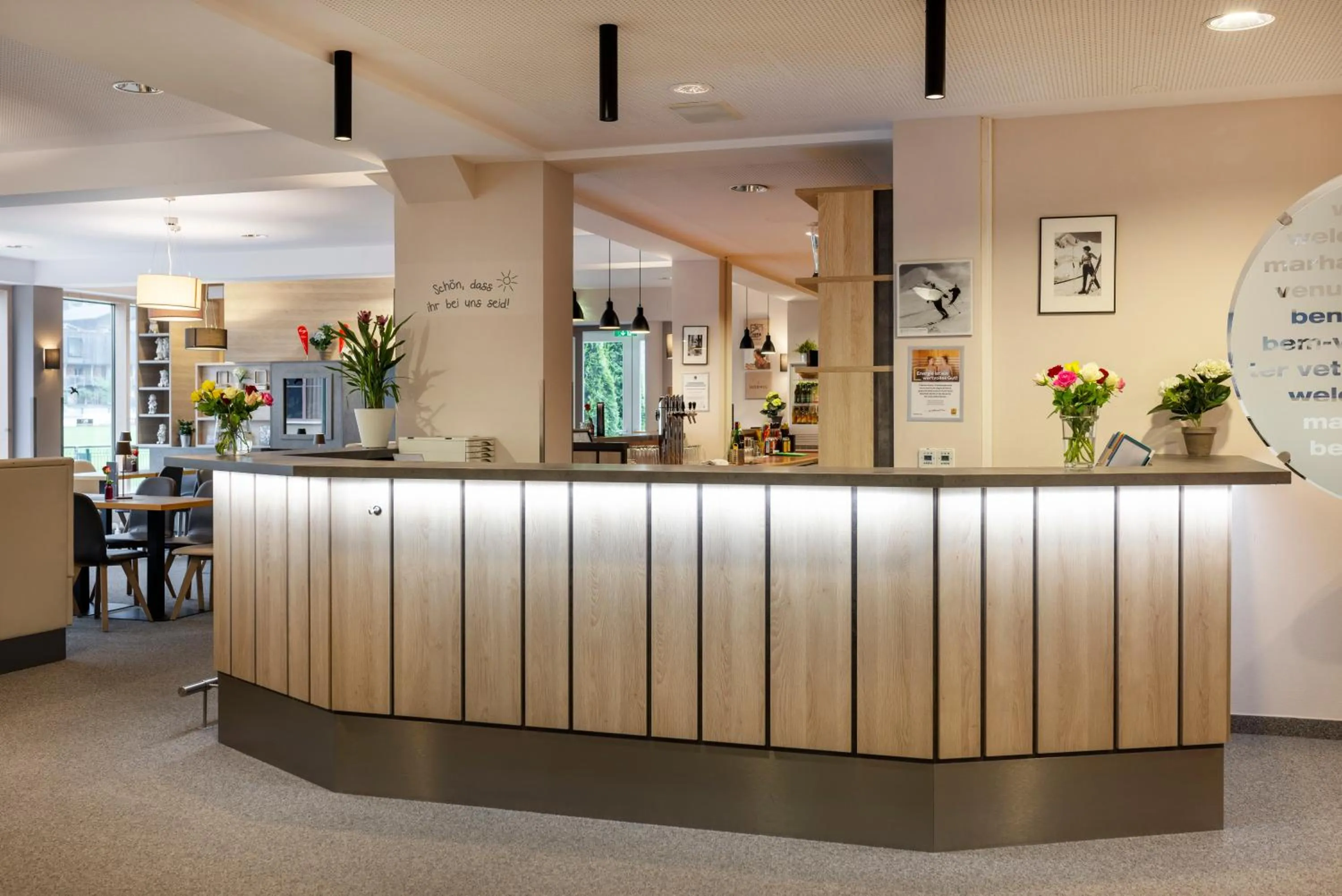 Lobby or reception in JUFA Hotel Kaprun