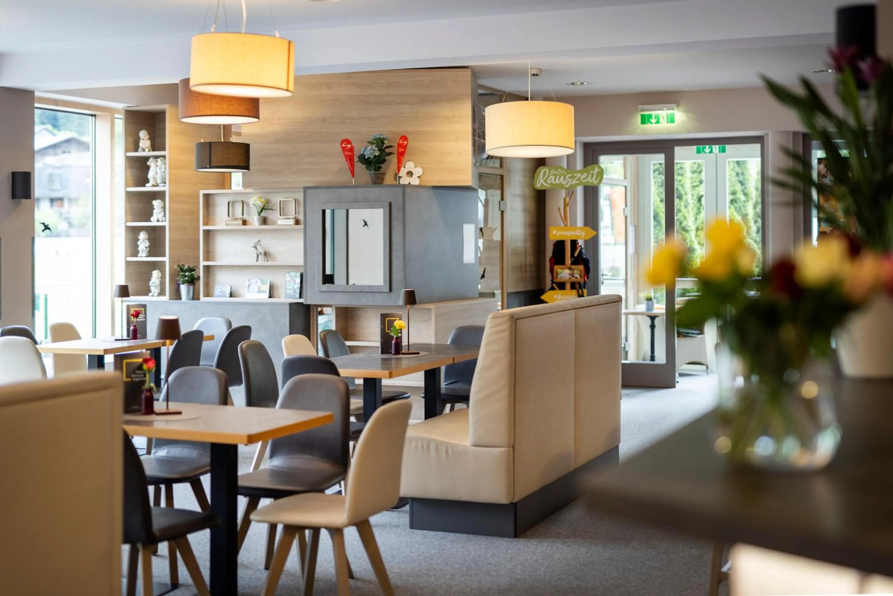 Lobby or reception in JUFA Hotel Kaprun