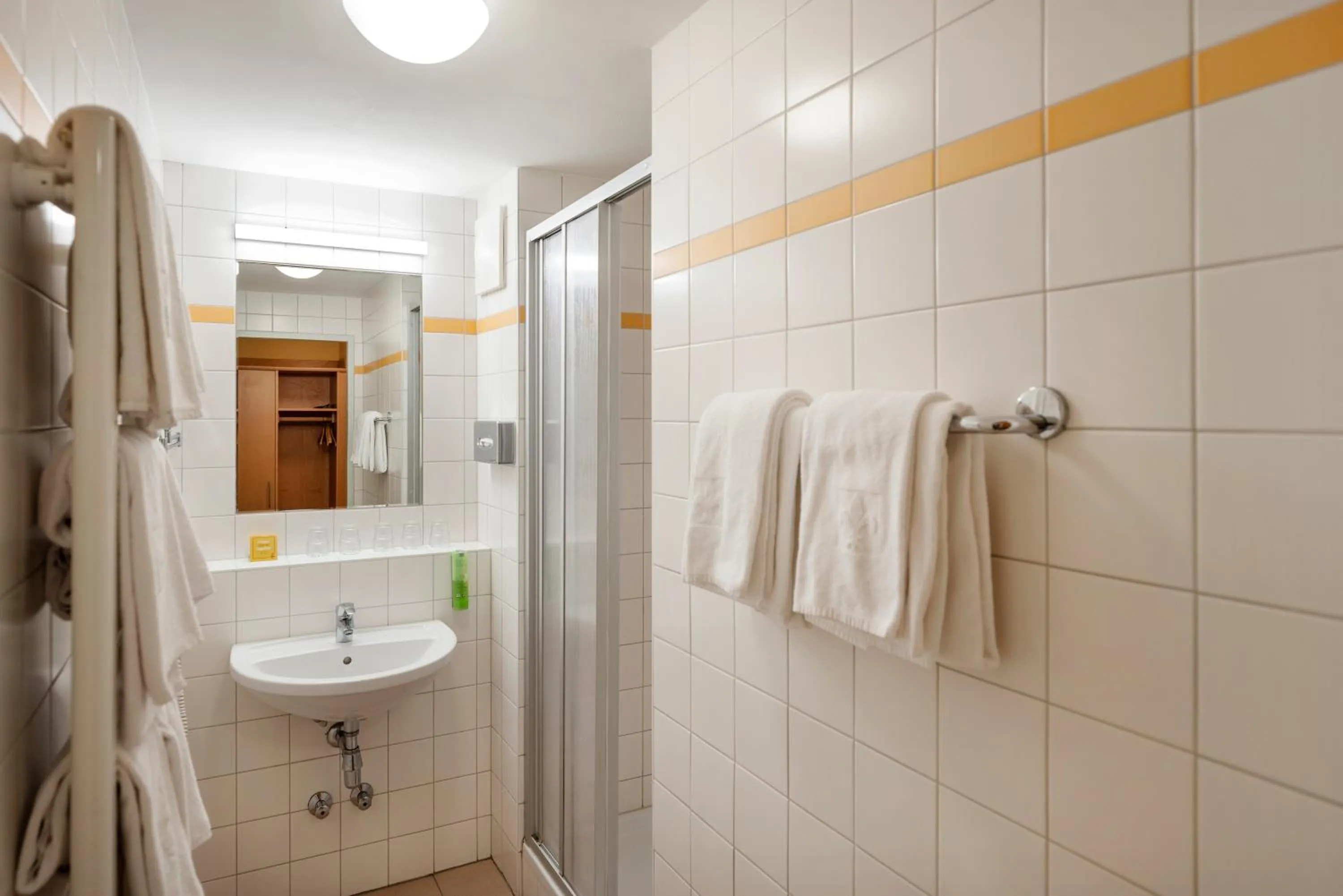 Bathroom in JUFA Hotel Kaprun