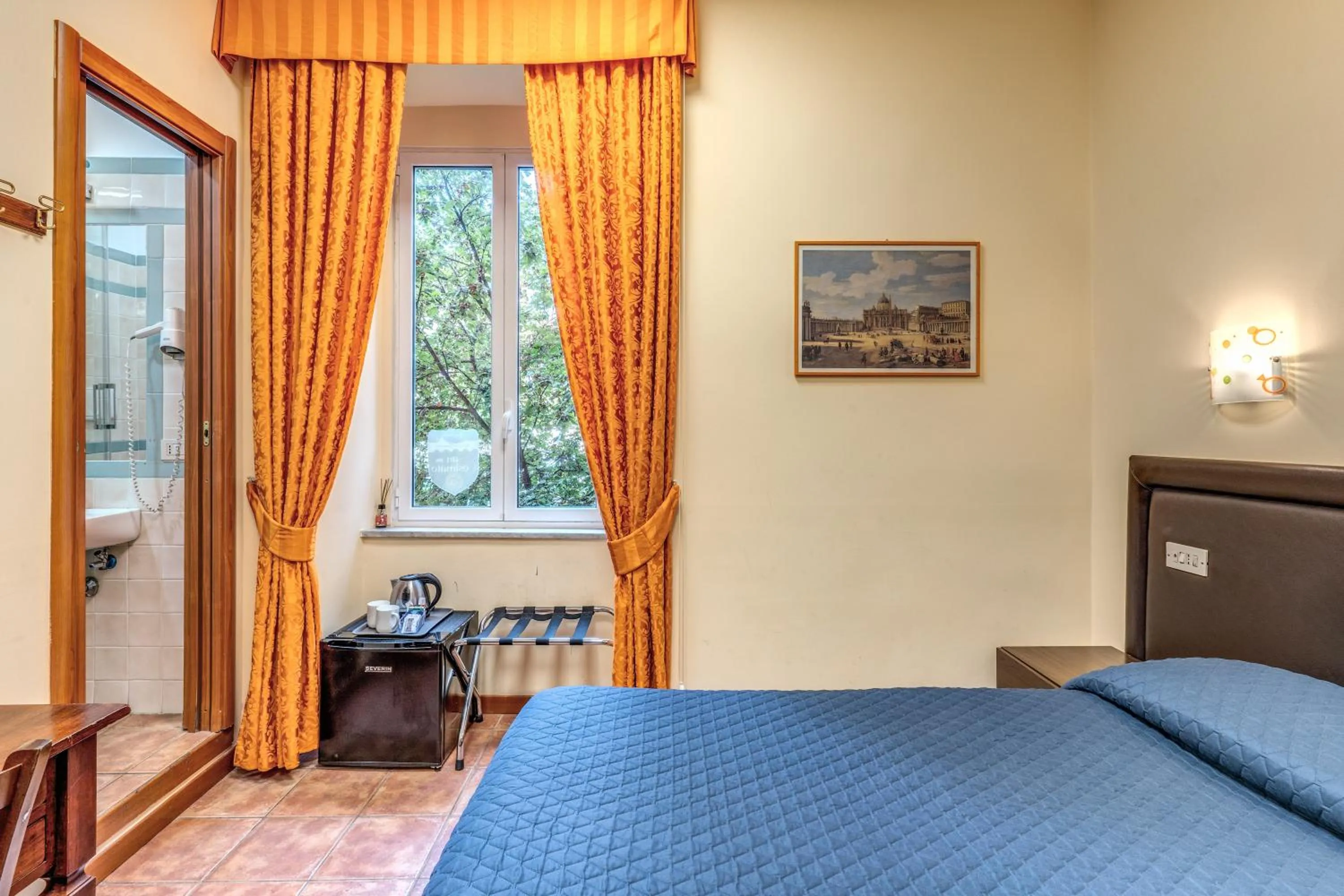 Bed in Locanda San Cosimato
