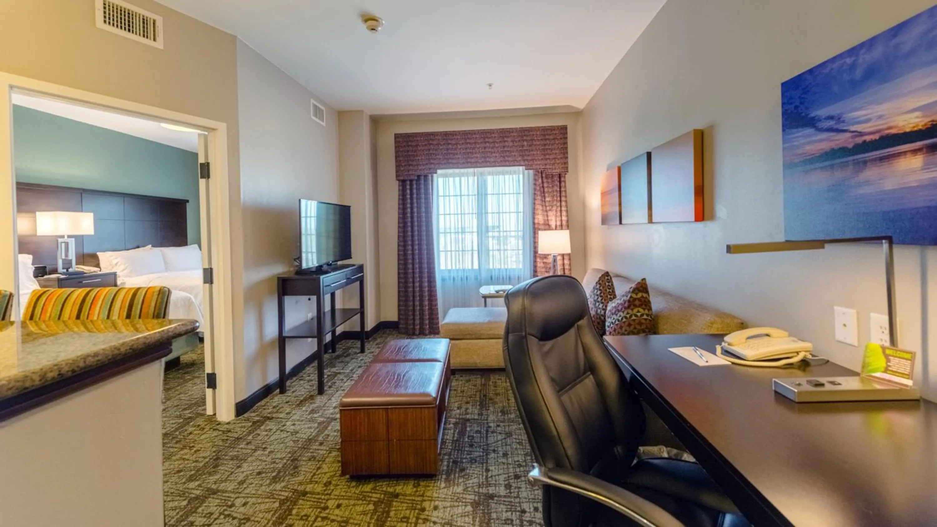 Photo of the whole room, Bed in Staybridge Suites Houston-NASA Clear Lake by IHG