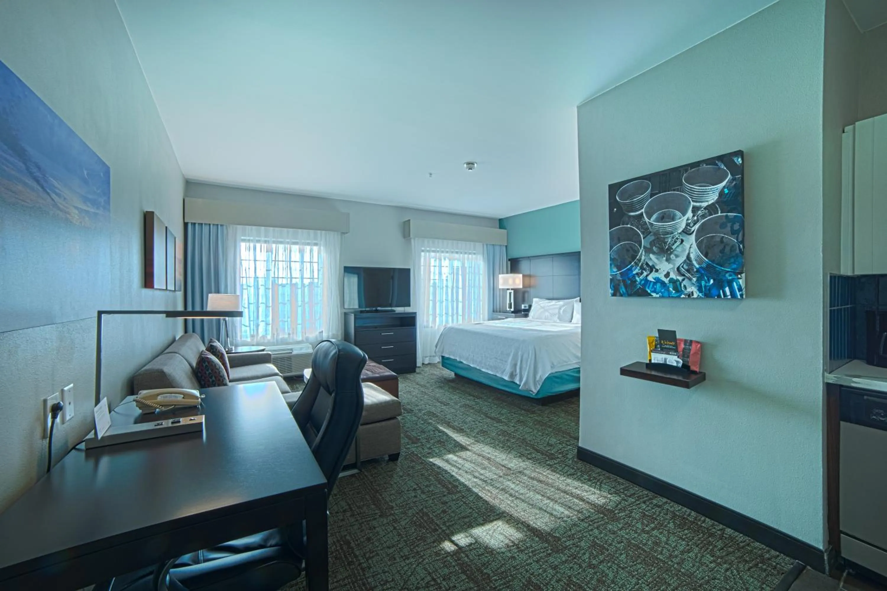 Photo of the whole room, Bed in Staybridge Suites Houston-NASA Clear Lake by IHG