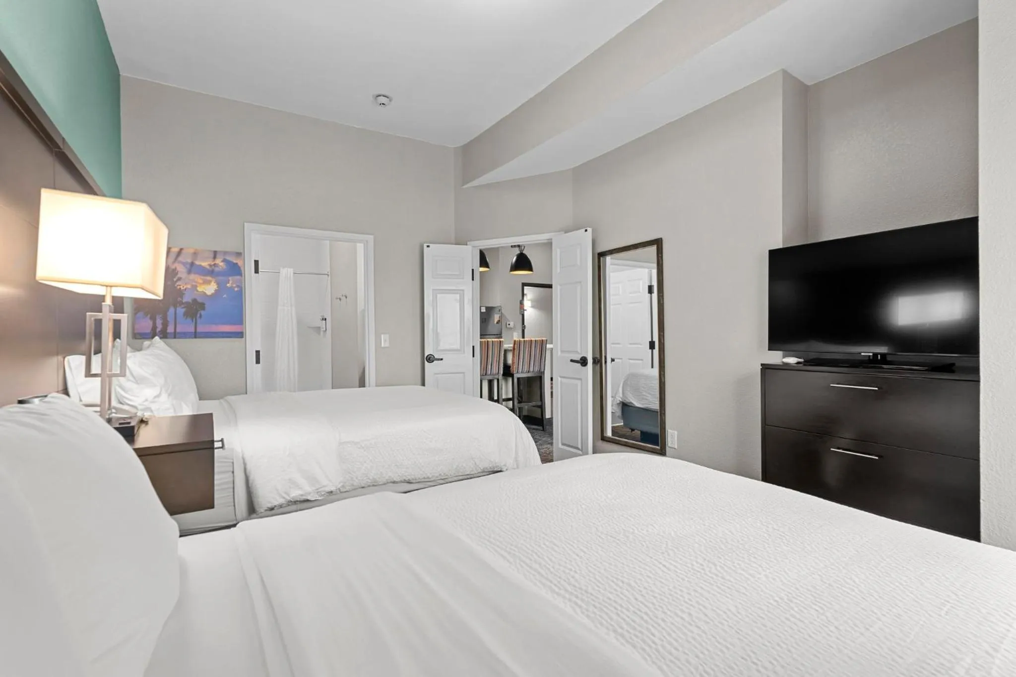 Photo of the whole room, Bed in Staybridge Suites Houston-NASA Clear Lake by IHG