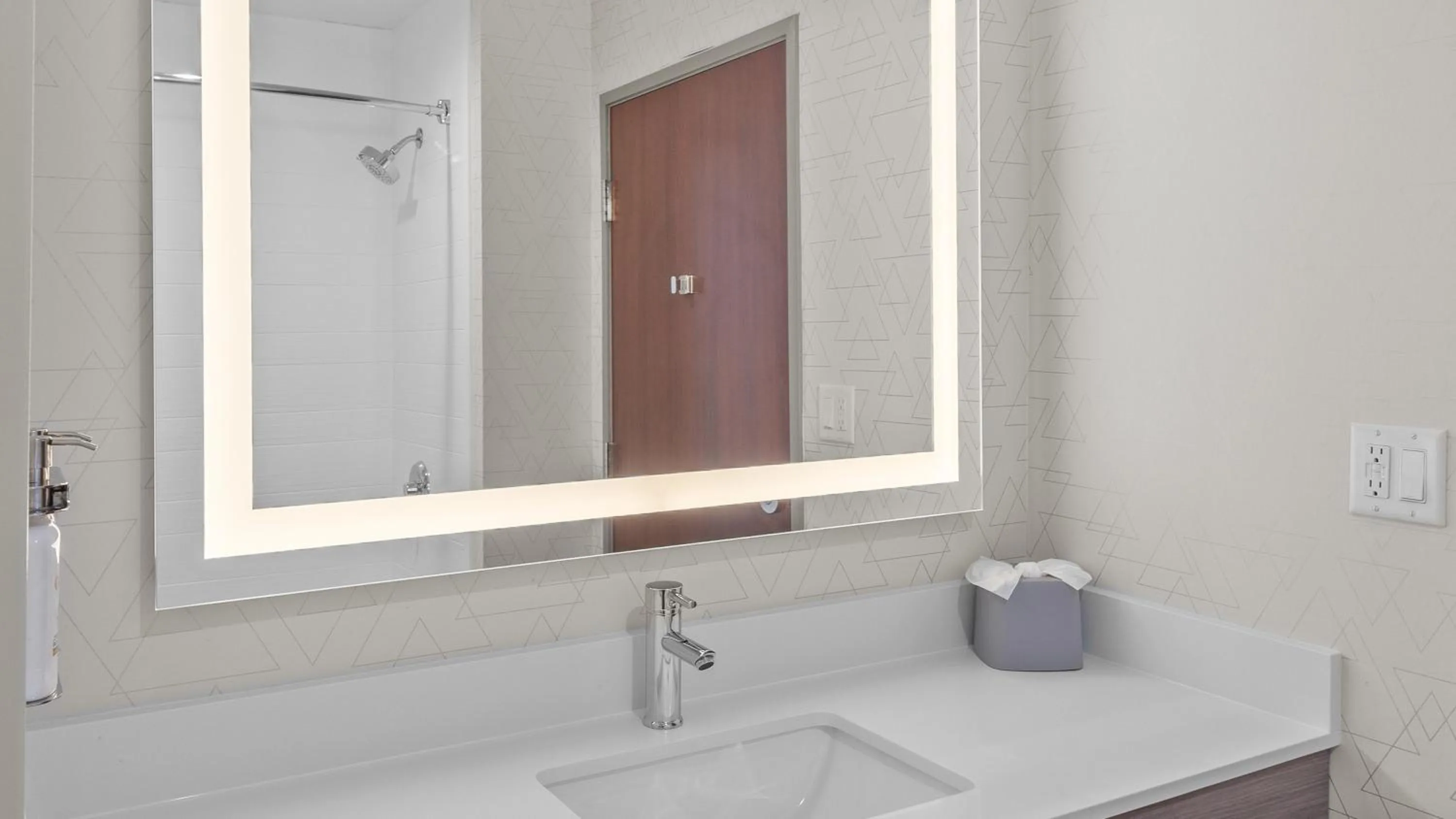 Bathroom in Holiday Inn Express Hotel & Suites Manchester - Airport by IHG