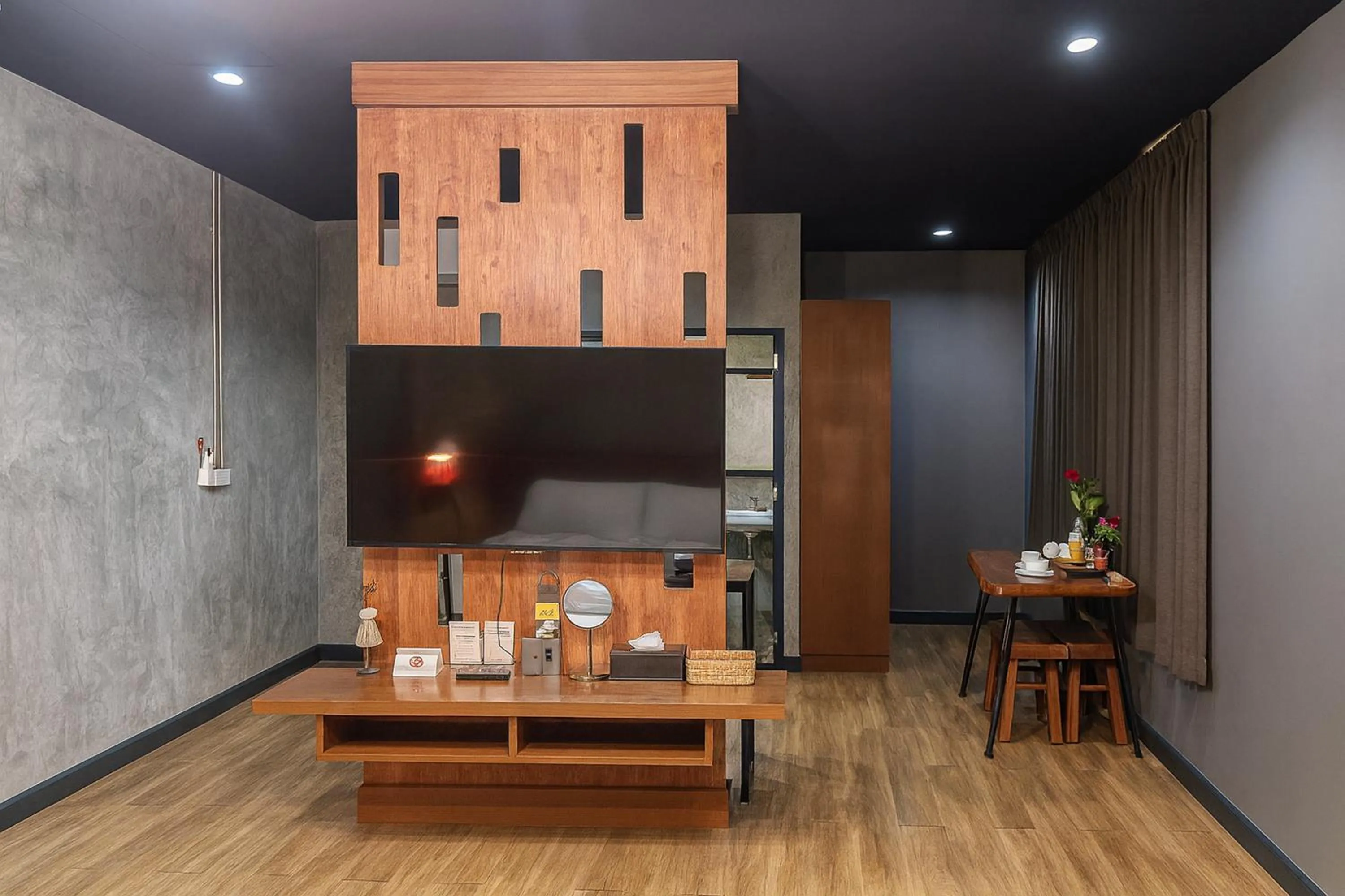 Living room in The Loft Room Nimman