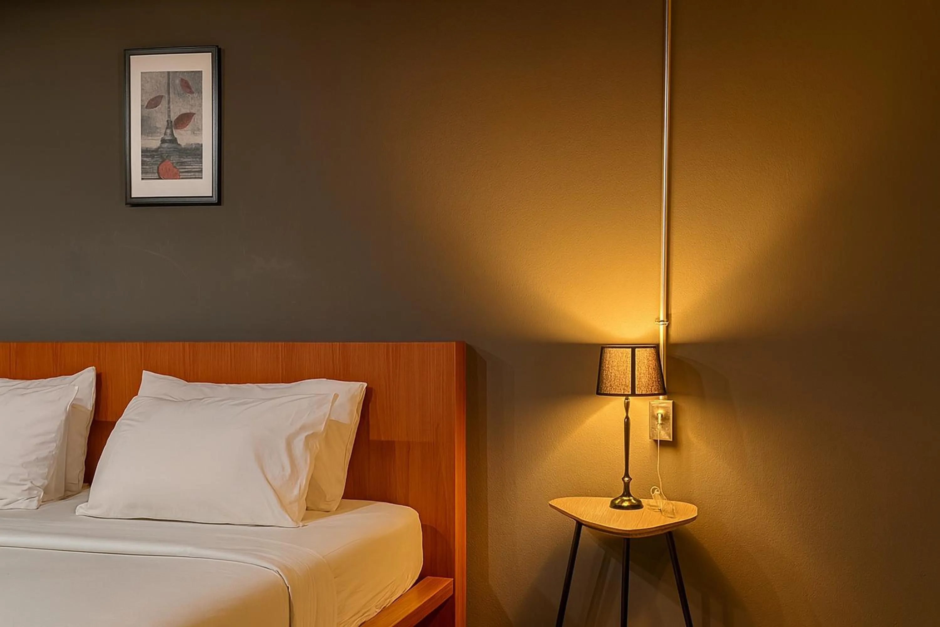 Photo of the whole room, Bed in The Loft Room Nimman